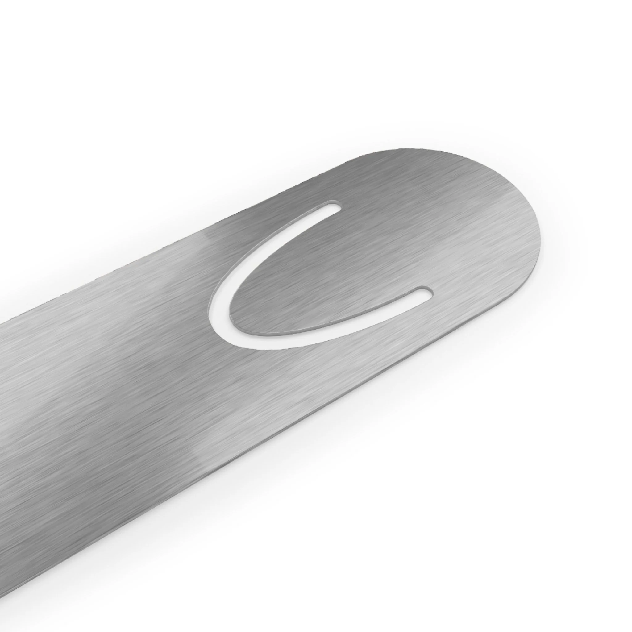 vintage stationery pattern metal bookmark
