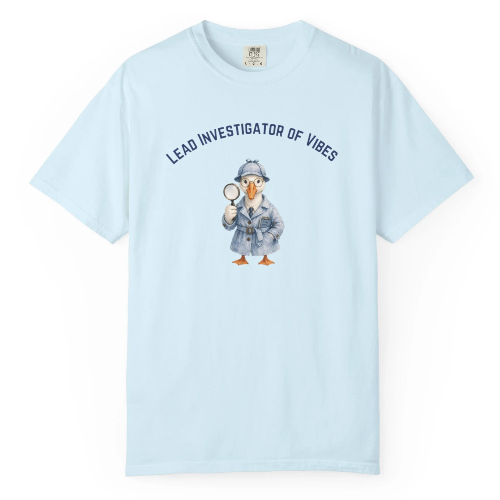 Funny Graphic T-Shirt | Funny Goose Tee, Retro Illustration, Vibe Check , Casual T Shirt, Cotton