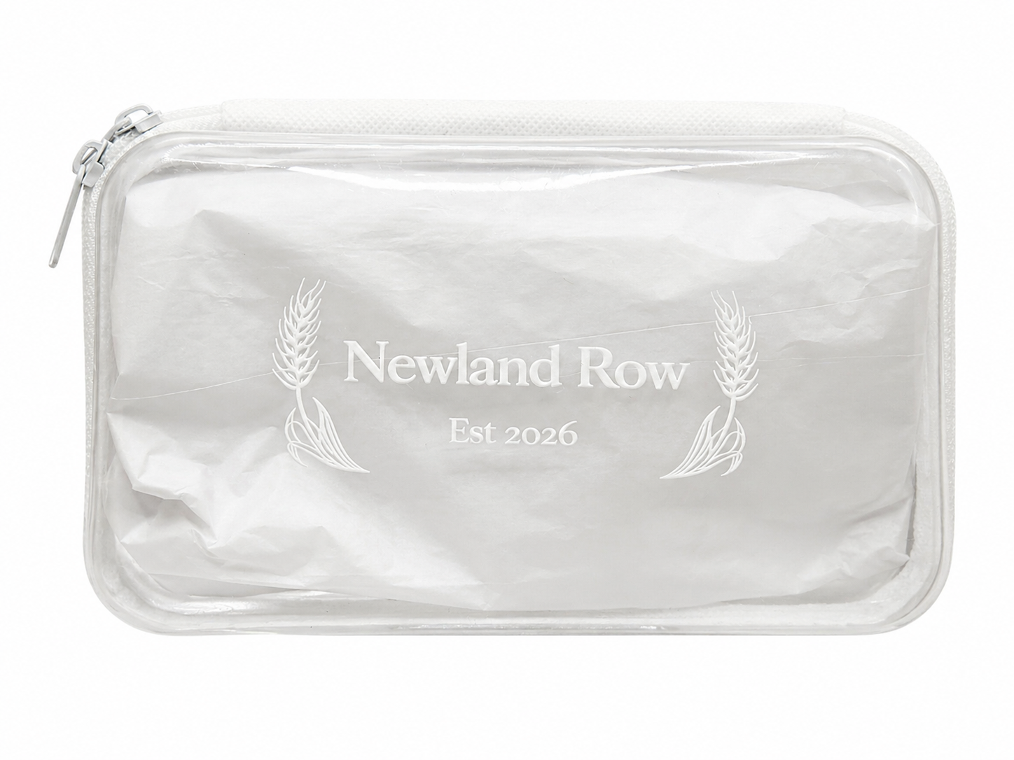 Durable Hard Shell Zipper Case | NR Logo | Newland Row