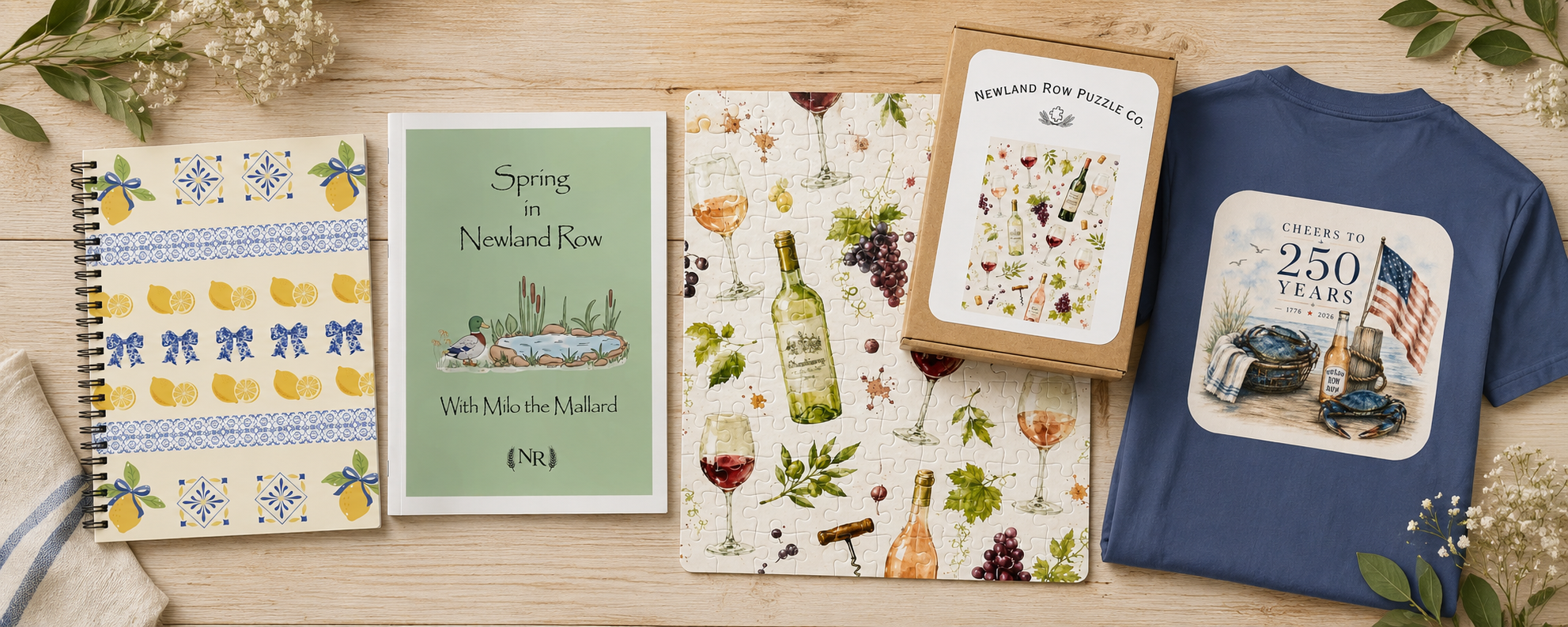 stationery, custom puzzles, coloring books and comfort colors t shirt