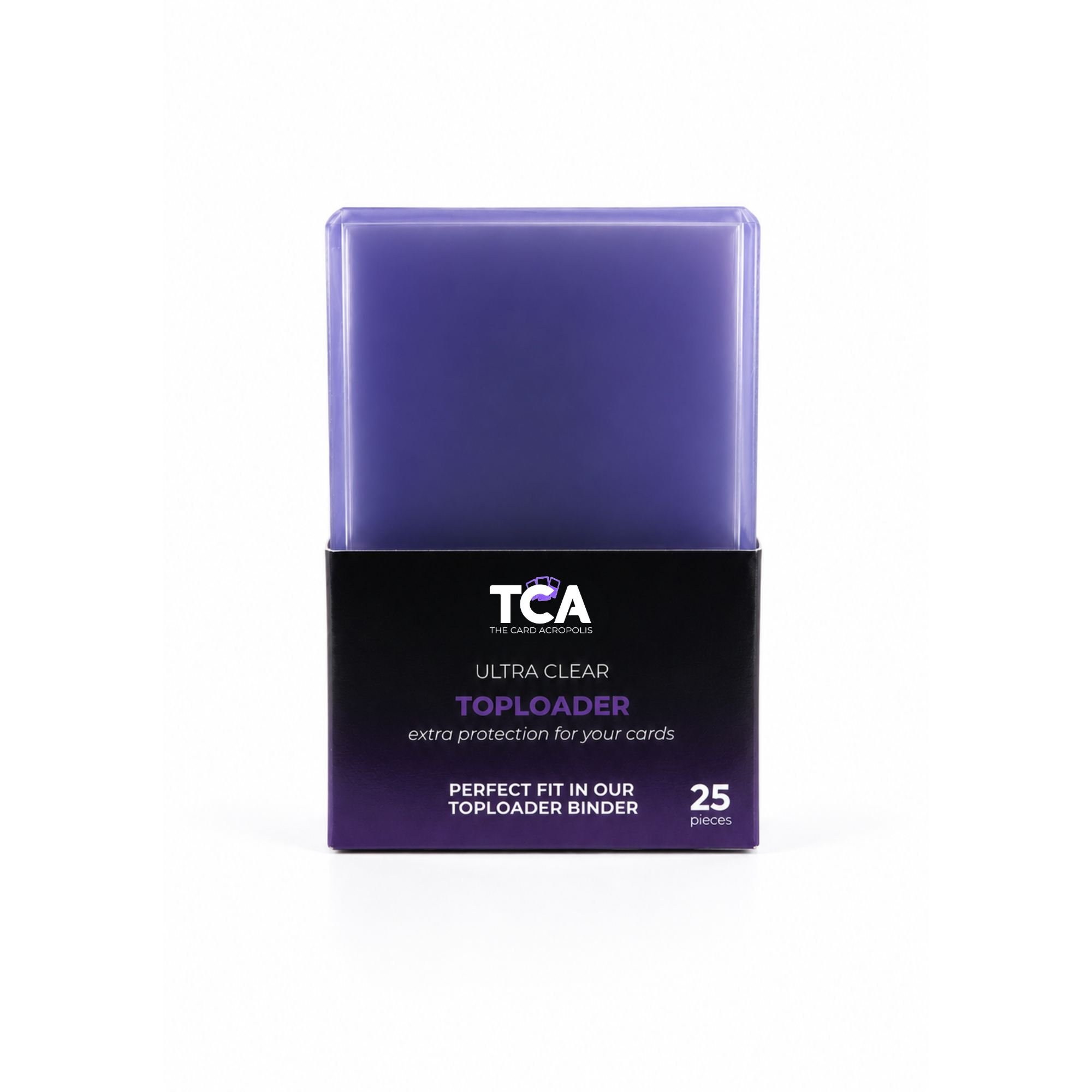 Toploaders 25-Pack —  Card Holders 70x98mm for Grading & Shipping