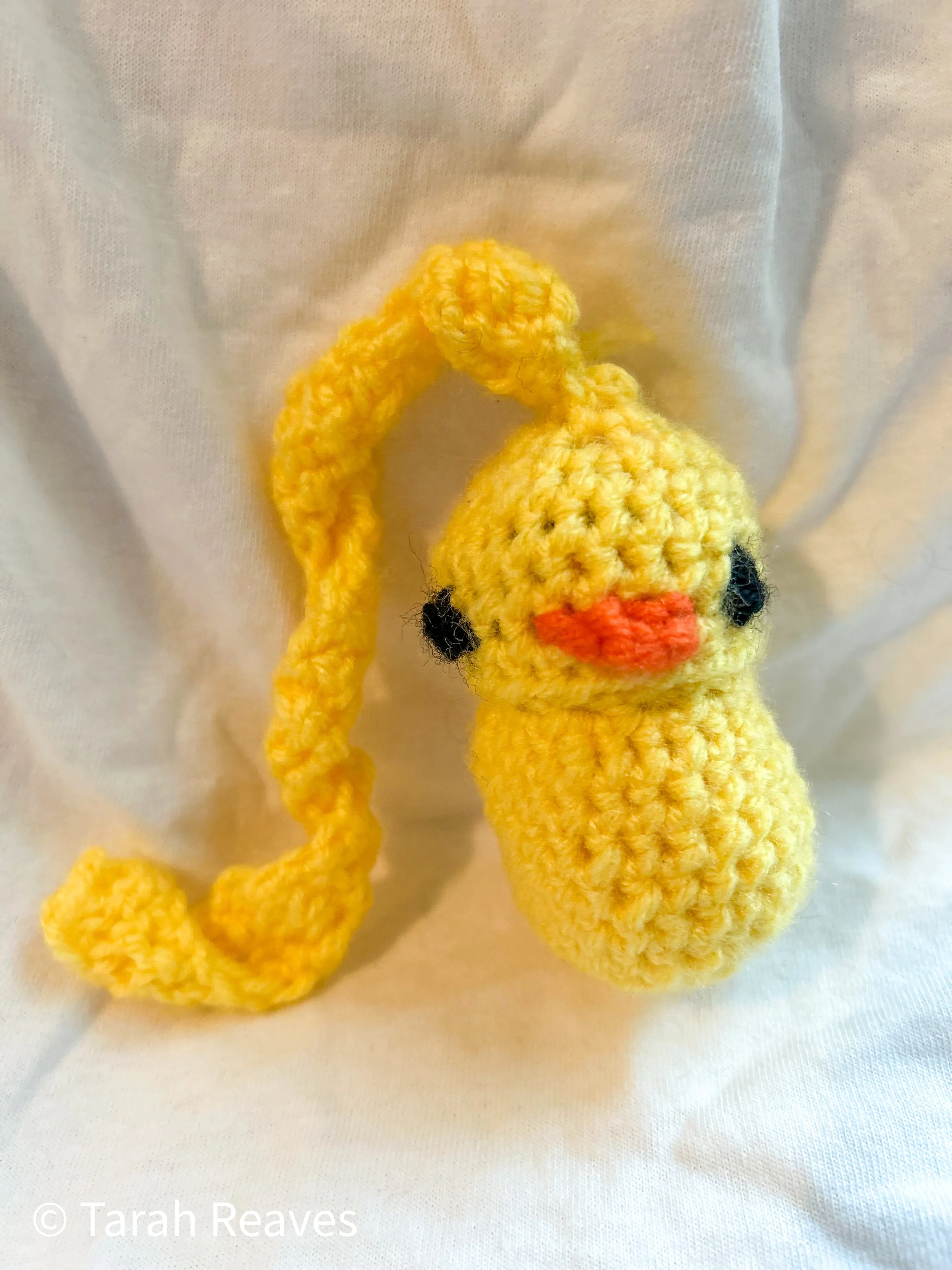 Chick key chain/ bag charm