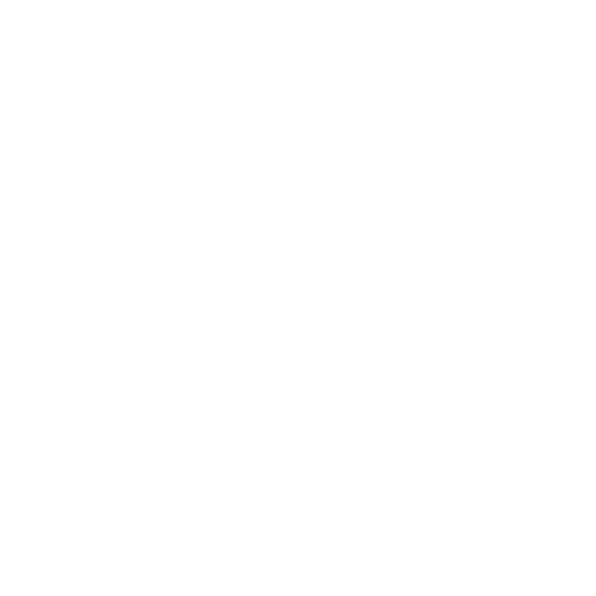 Black and white arrow pointing downwards with a geometric design.