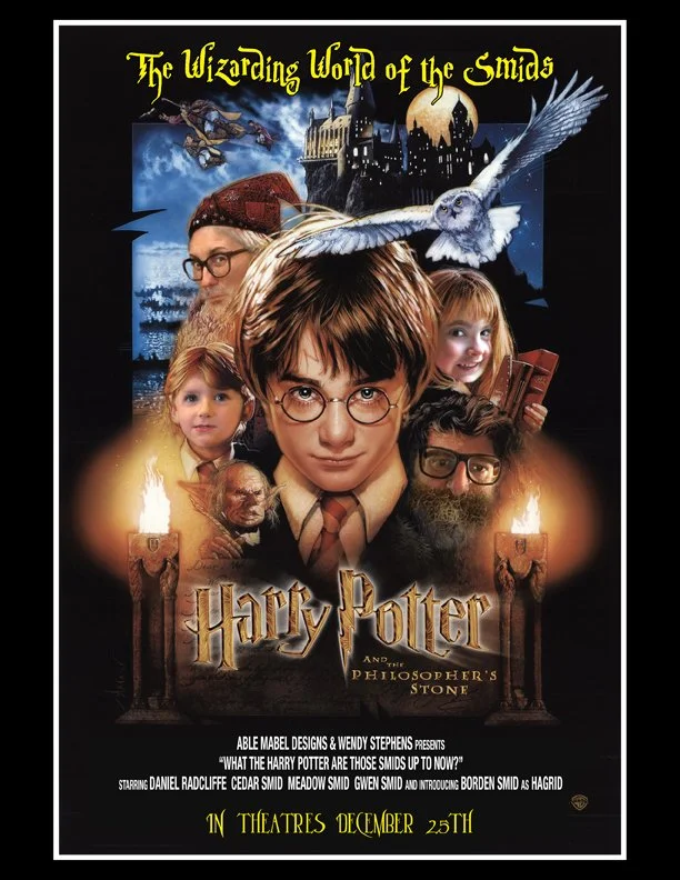 A love of Harry Potter that knows no bounds. The Smid family stars in a knock off version of HP