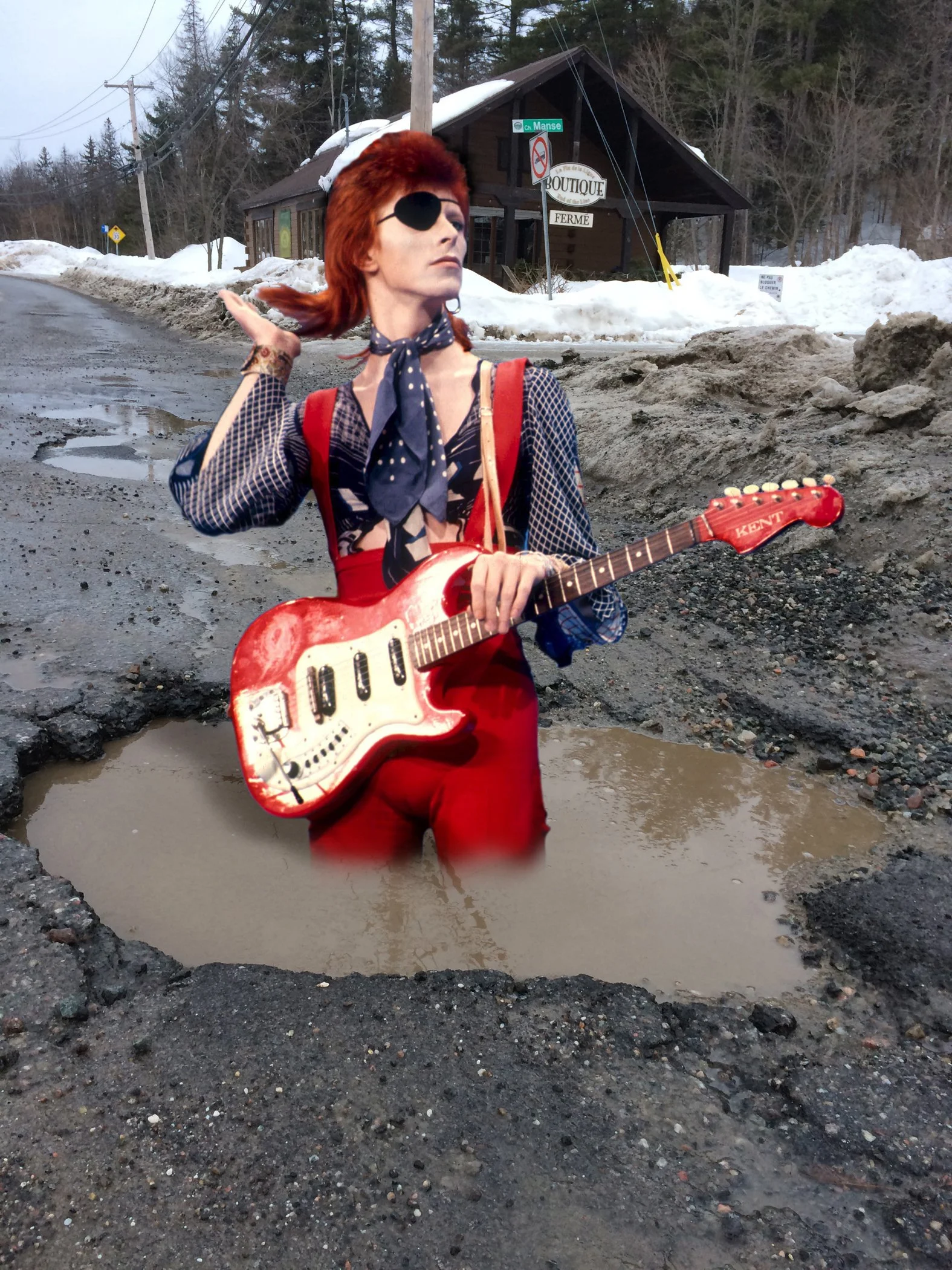 ...even Bowie participated