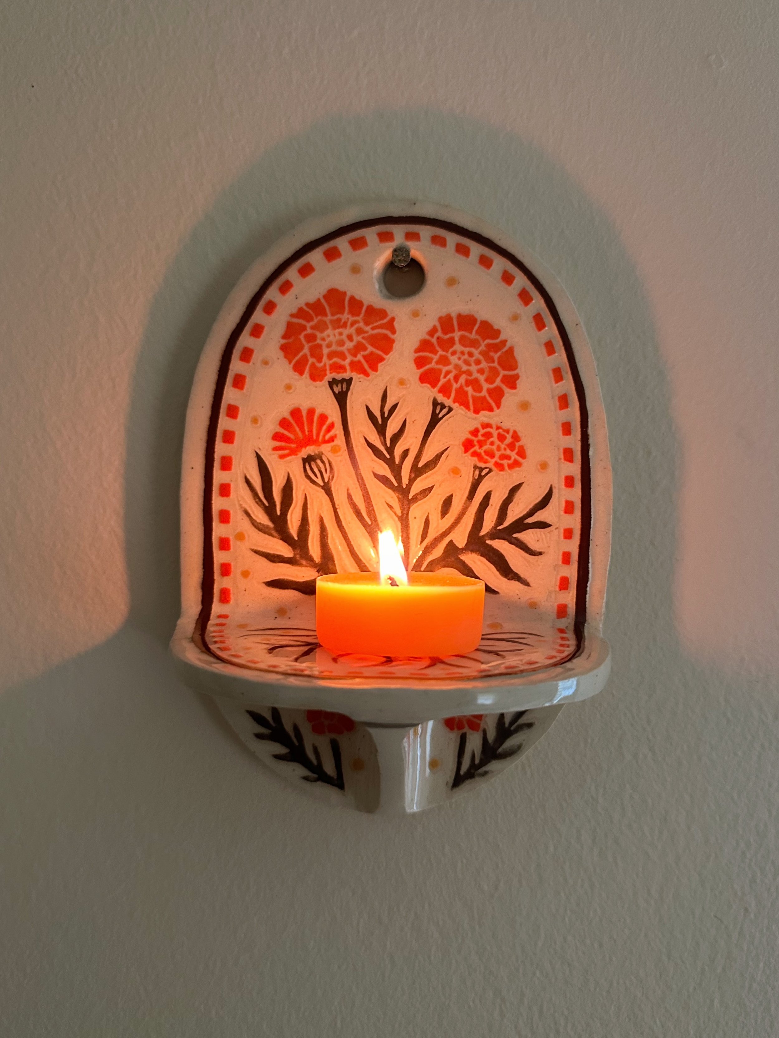 Merry Marigold Wall Sconce
