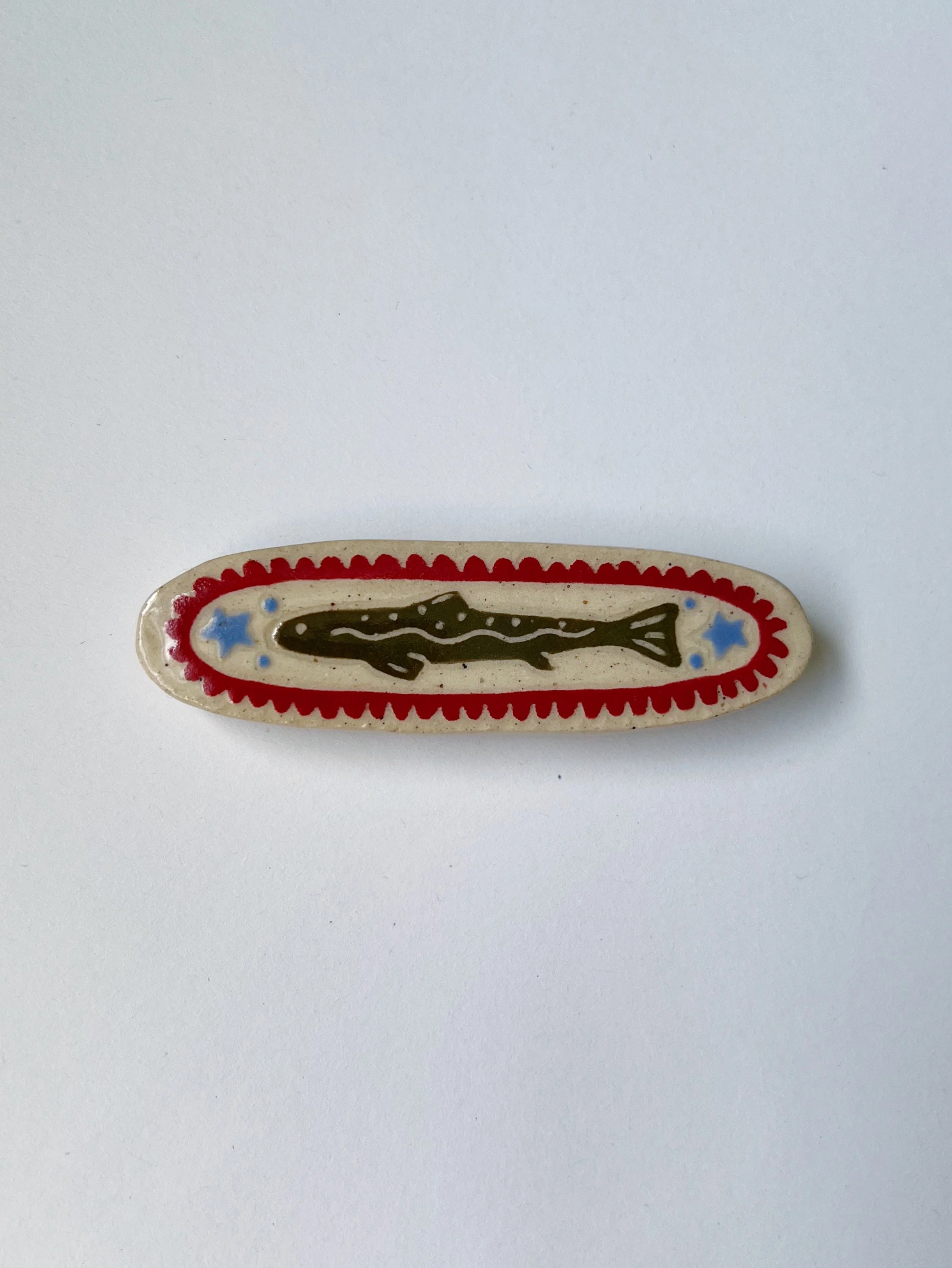 Green Trout Magnet