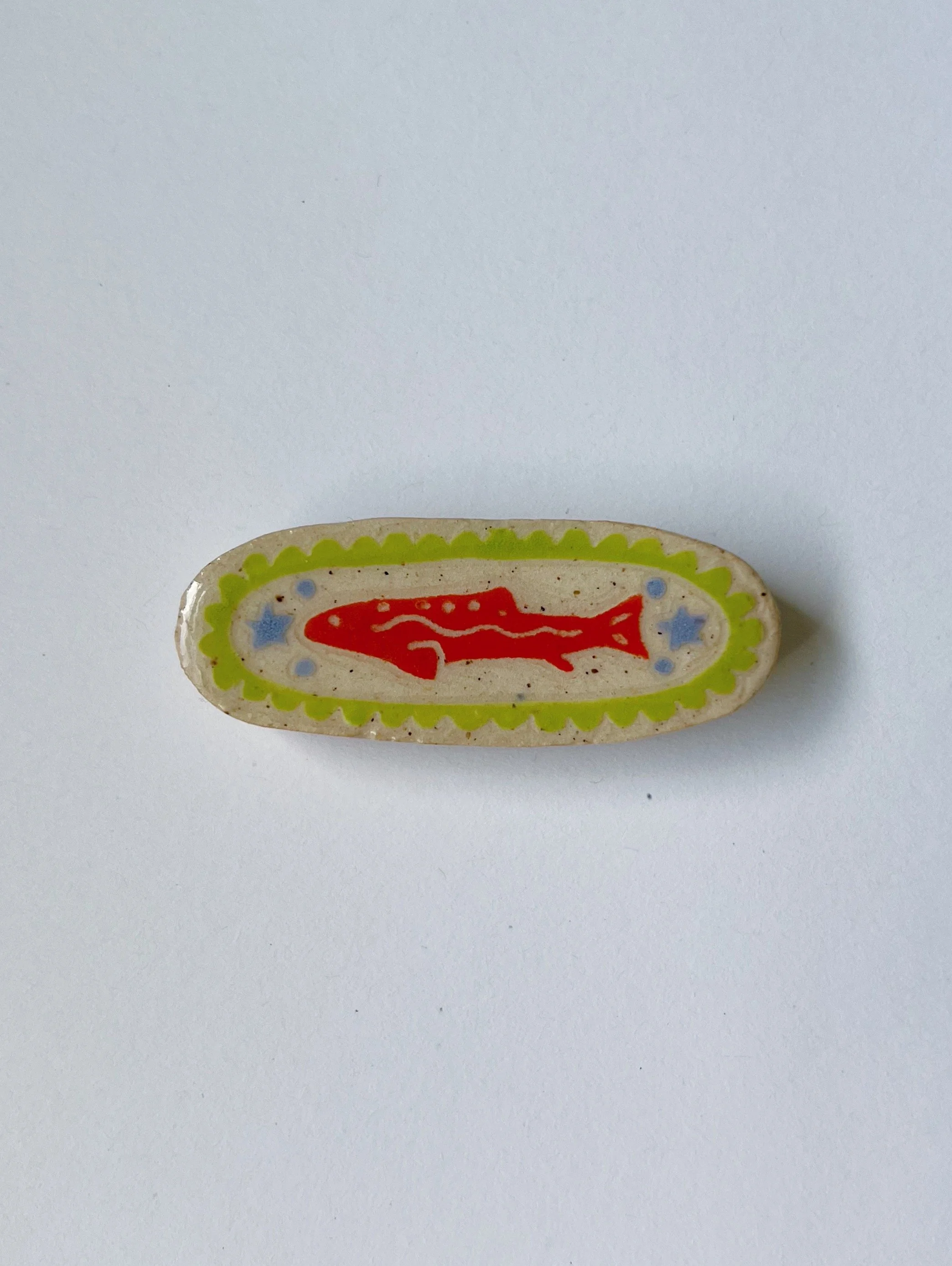 Orange Trout Magnet