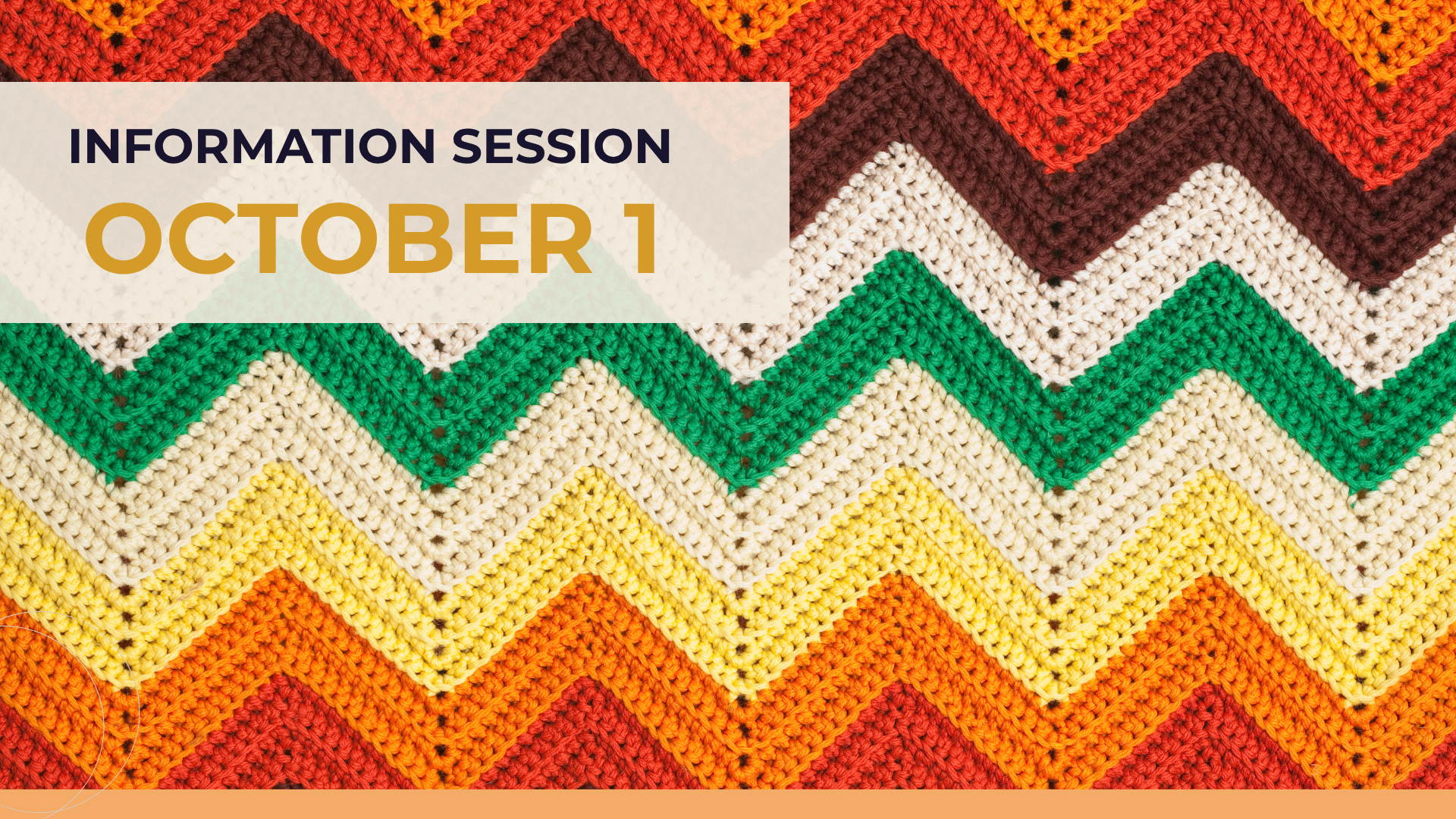October 1 | Information Session