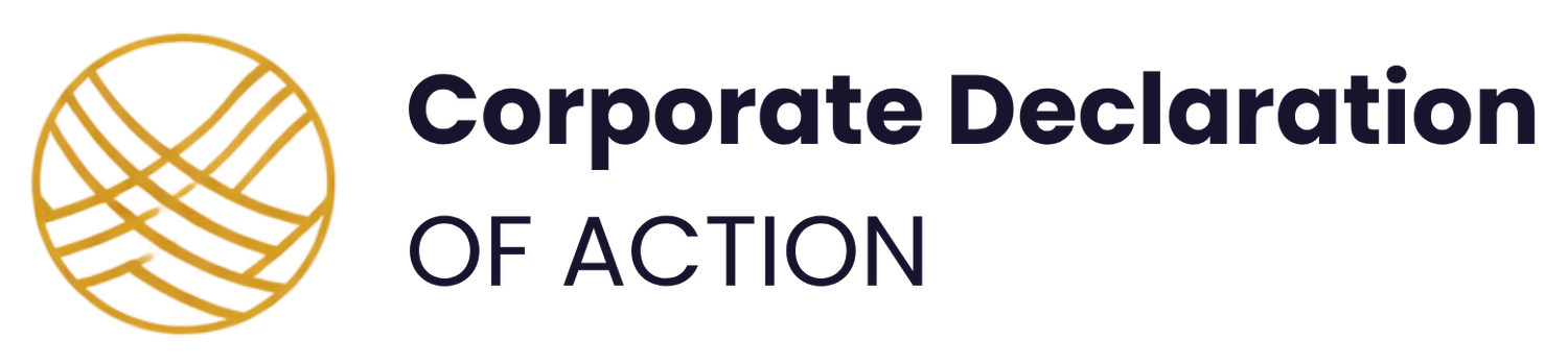 The Corporate Declaration of Action