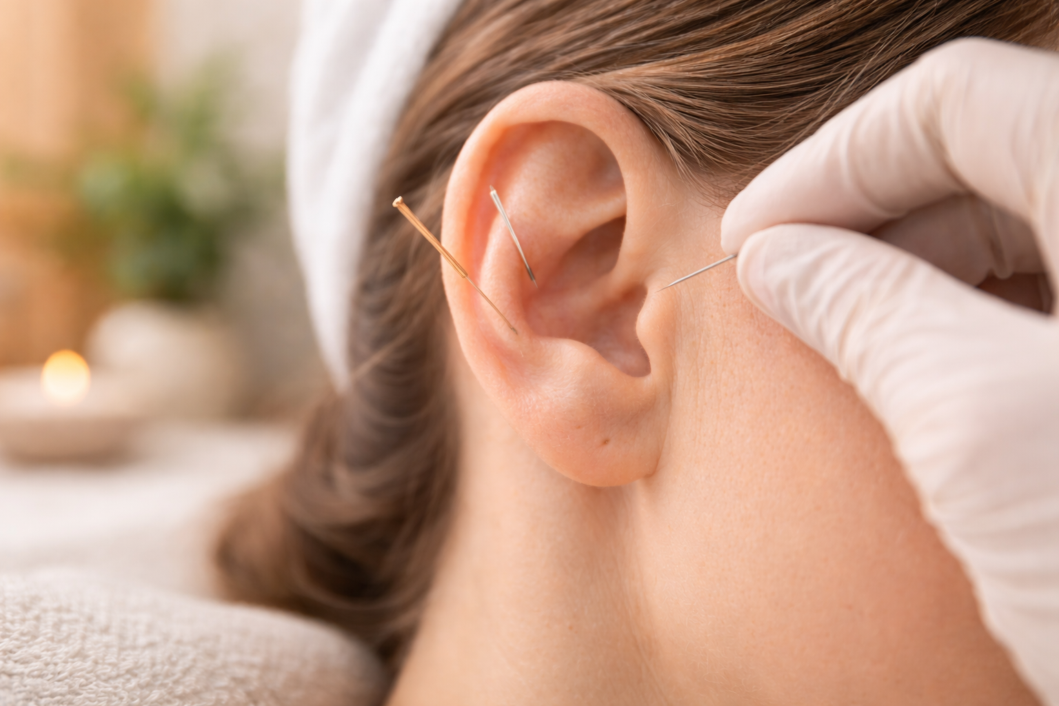 Ohrakupunktur zur Regulation des Nervensystems in der Praxis SeeleSein Ins, Ausgleich, Schmerzlinderung