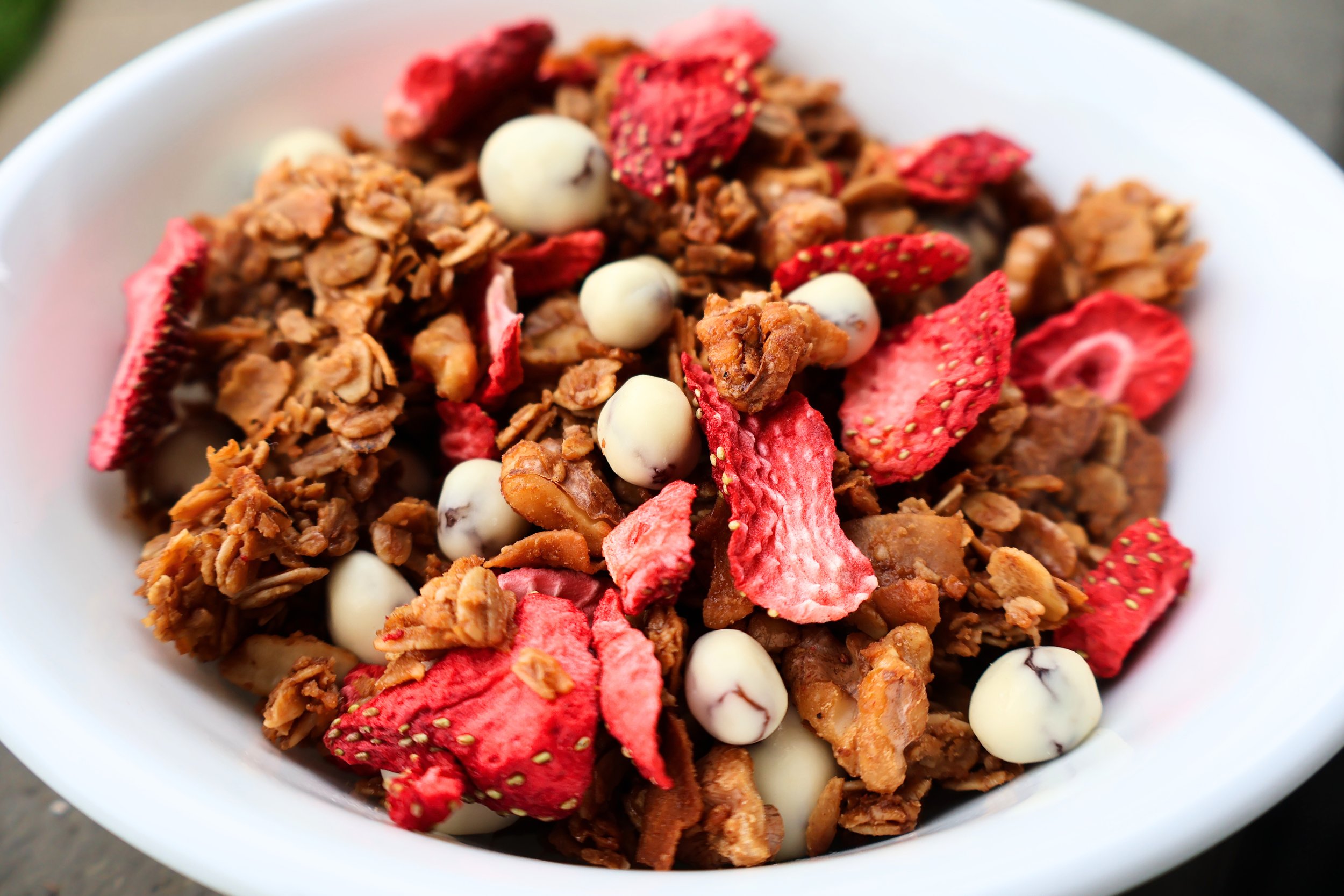 Strawberry Shortcake Granola