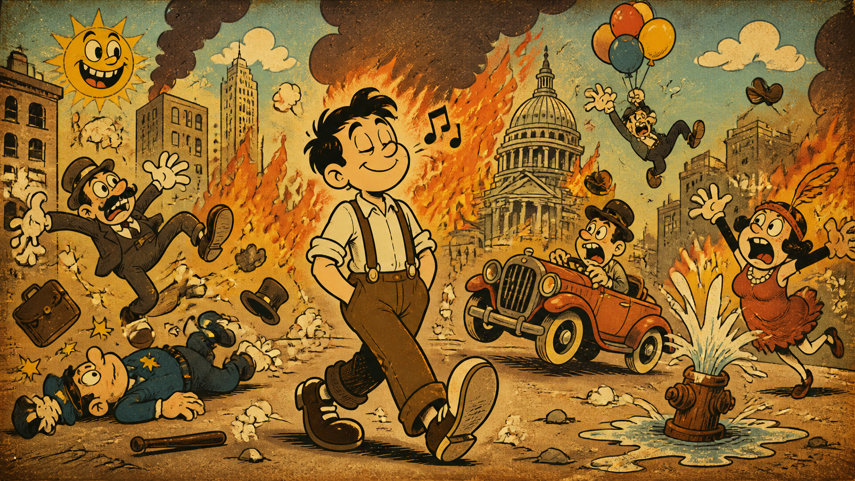 How your 20’s feel when the world is burning
