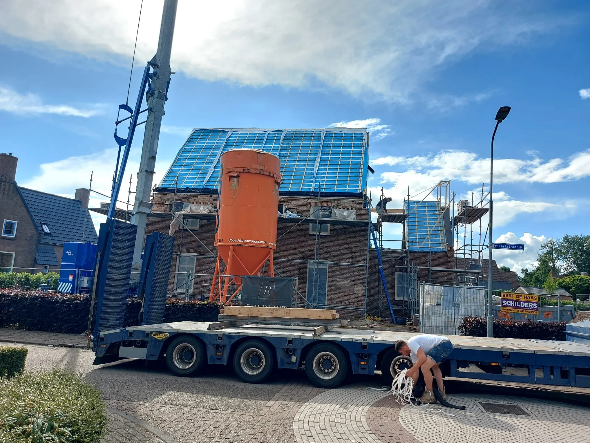 Hoogste punt en dak dicht (week 23)