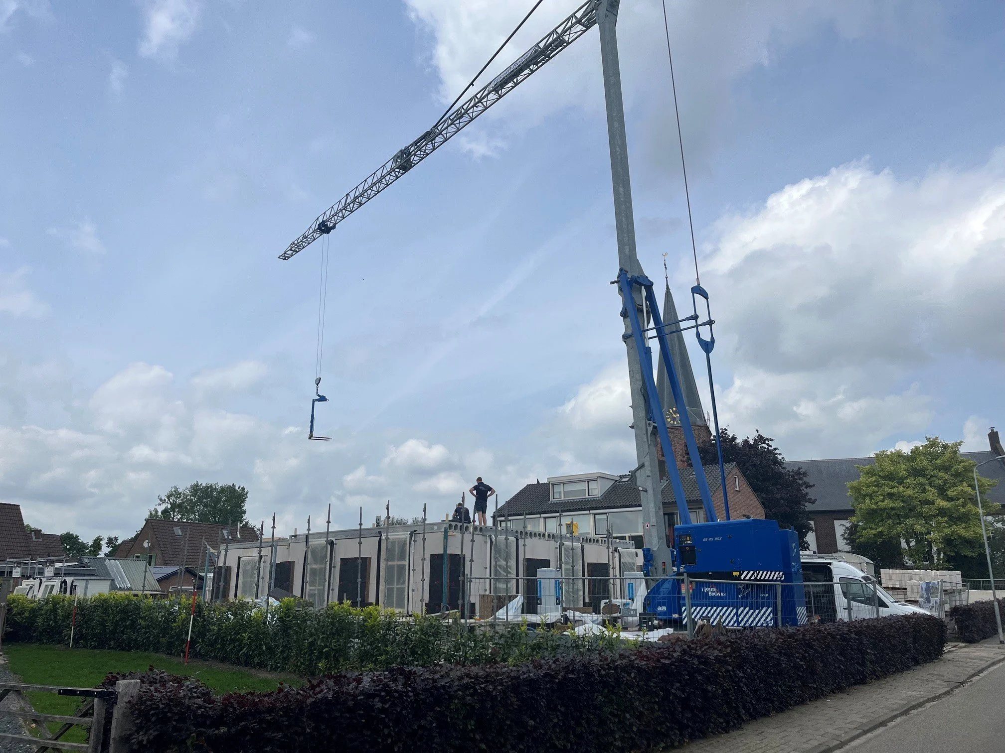 De bouw gaat van start! (week 21)