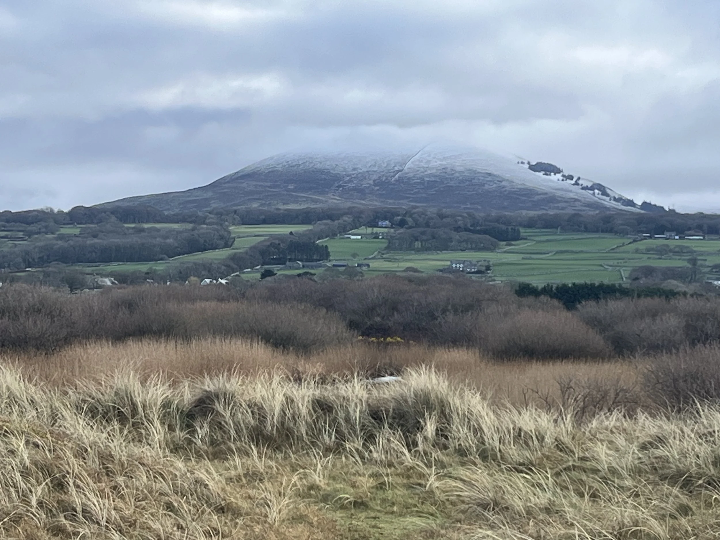 View towards Rhynnogs