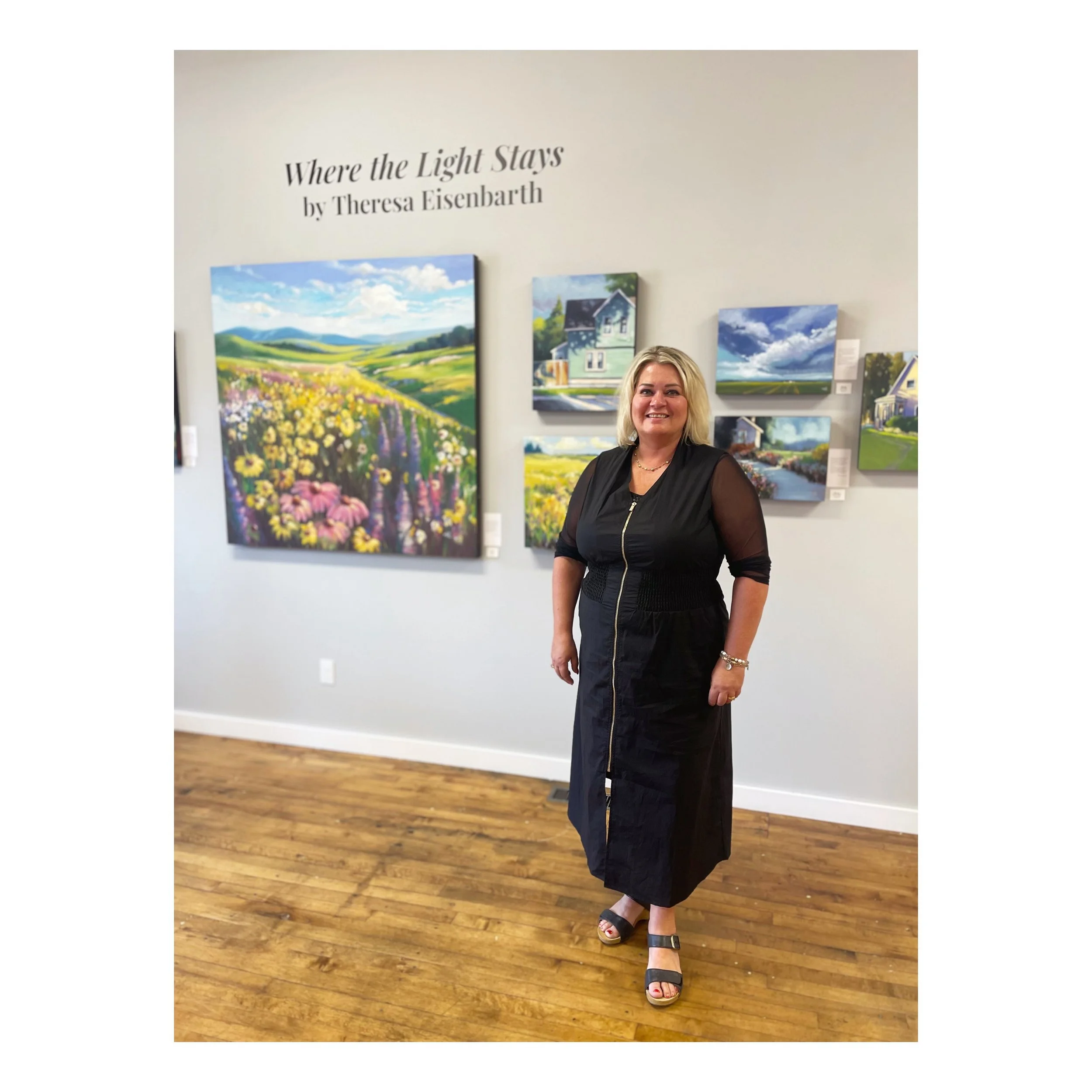 A heartfelt thank you to everyone who joined us to celebrate the opening of Theresa Eisenbarth&rsquo;s beautiful new collection, &ldquo;Where the Light Stays.&rdquo; ✨

It was a wonderful evening of art, conversation, and community, and we&rsquo;re s