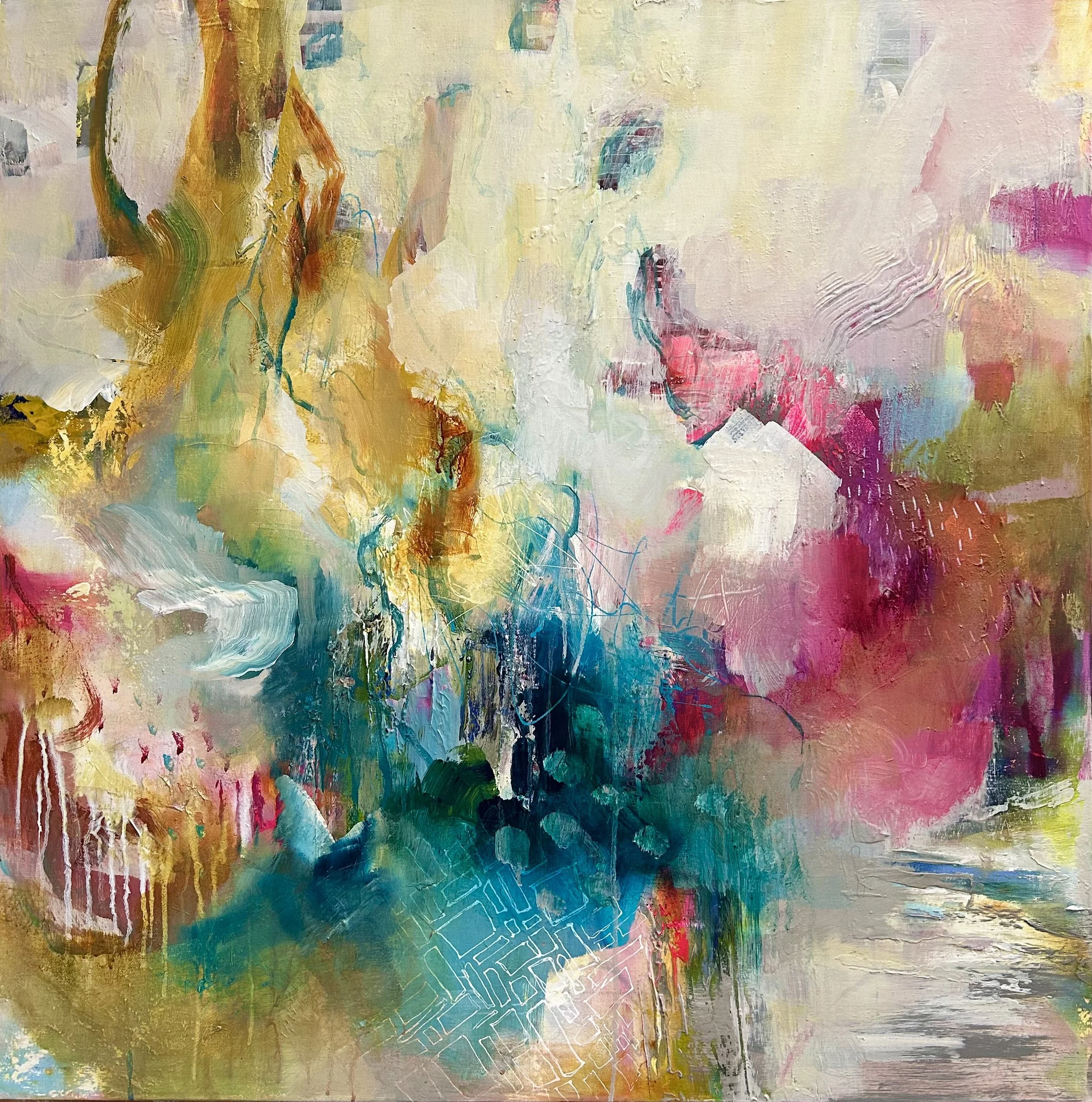 art room on 2nd gallery - Abstract artist Jackie Deblasio