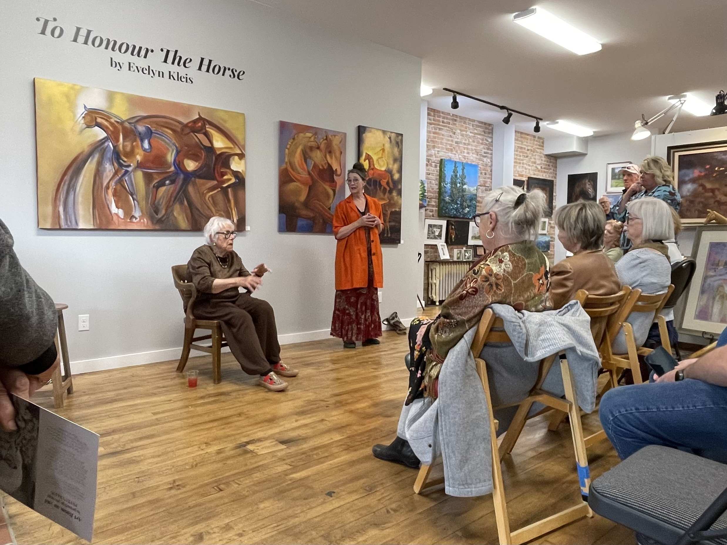 Evelyn Kleis, feature show, artist talk, art event, art gallery