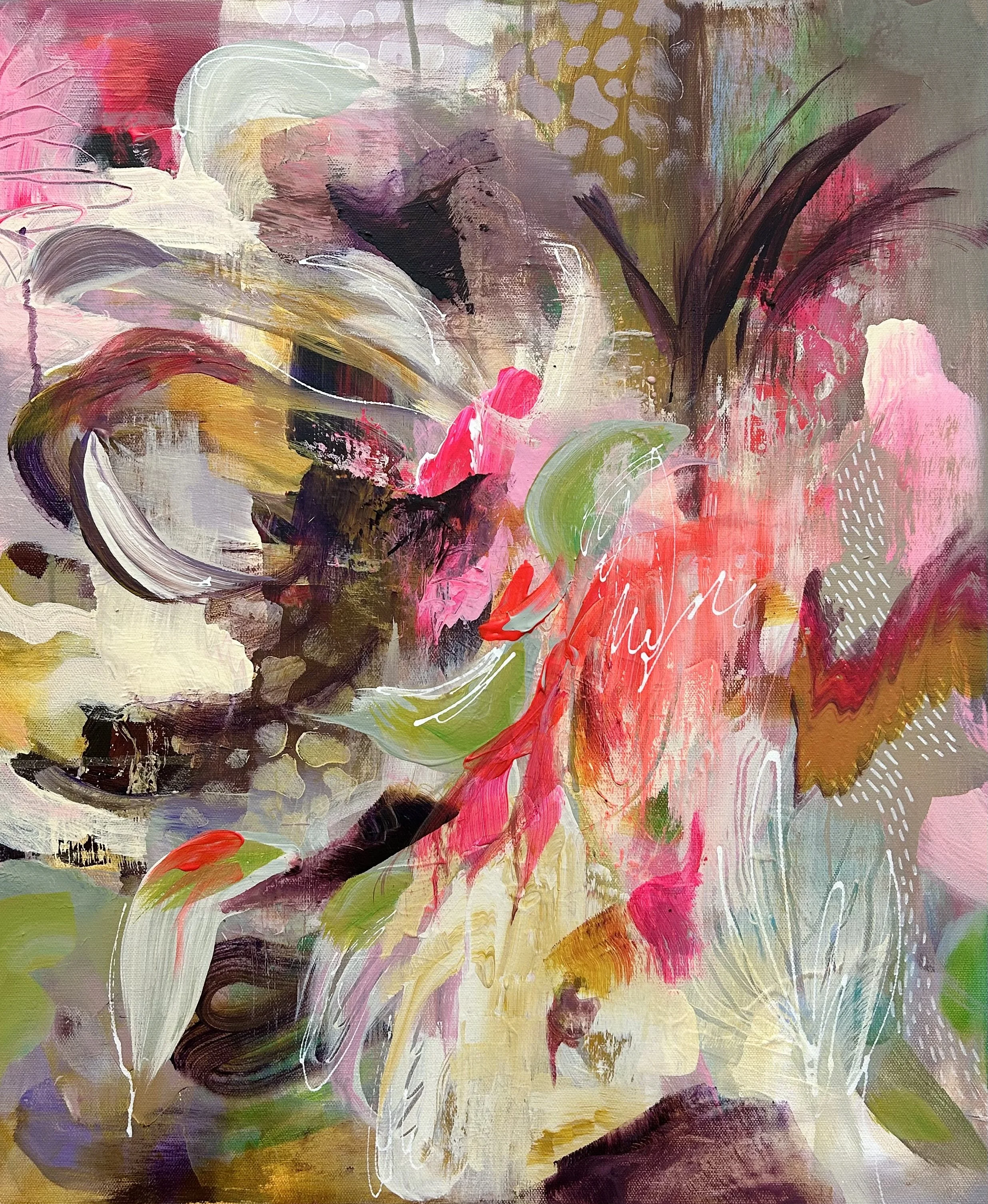 art room on 2nd gallery - Abstract artist Jackie Deblasio