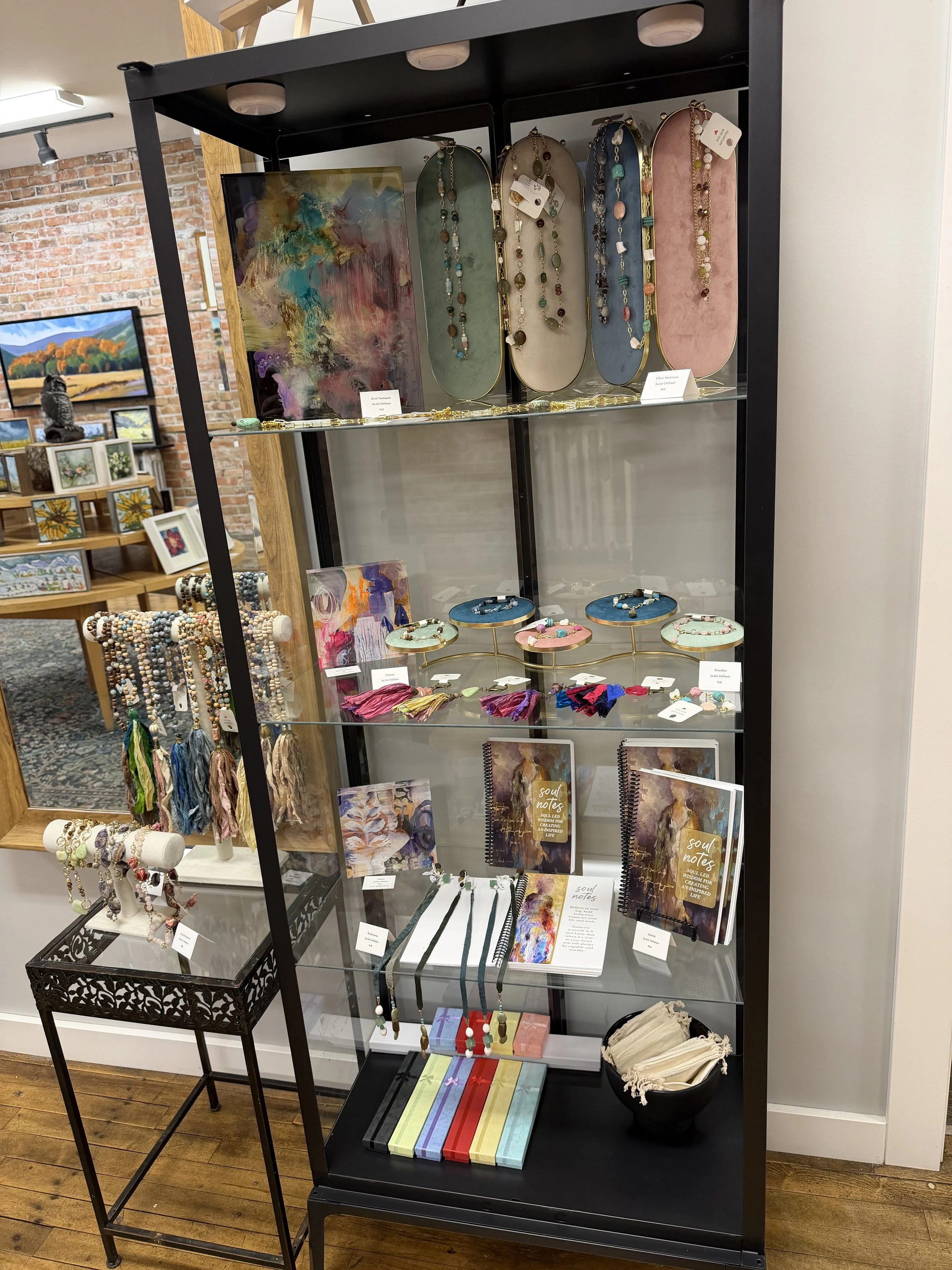 Jewellery by artist Jackie deblasio