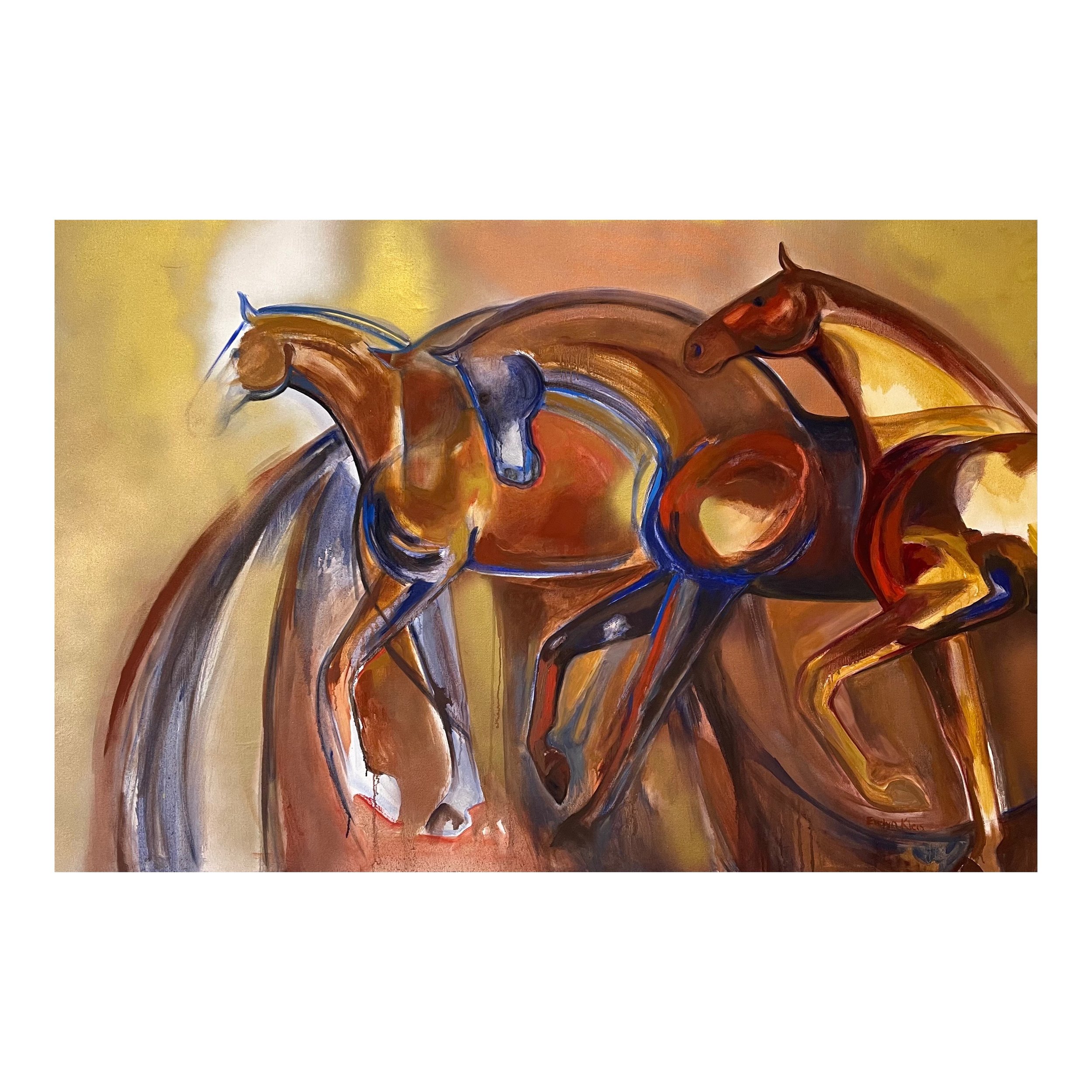 Art Room on 2nd hosts feature show by Evelyn Kleis “To Honour the Horse”