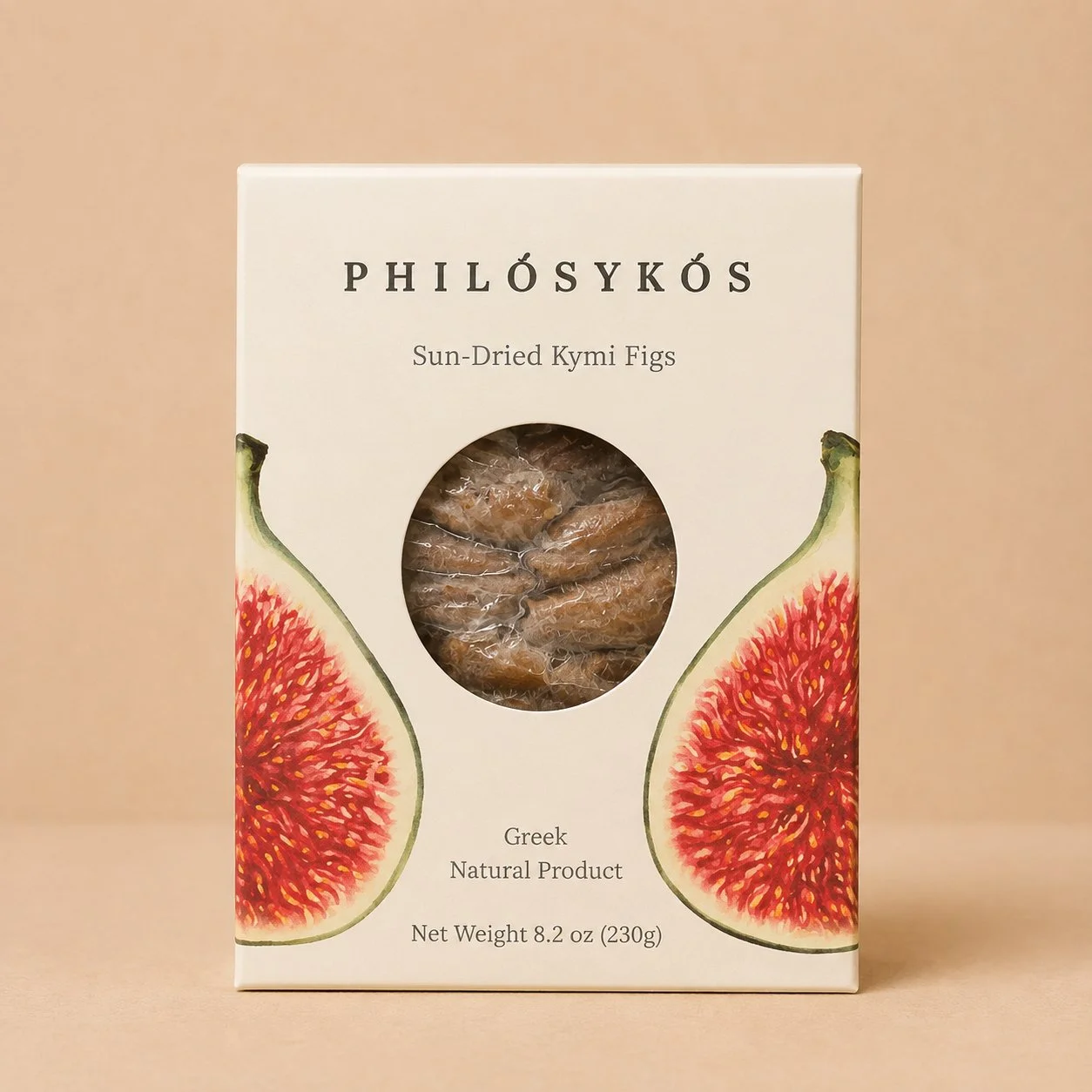 PHILOSYKOS Sun-Dried Kymi Figs - 8.2 oz