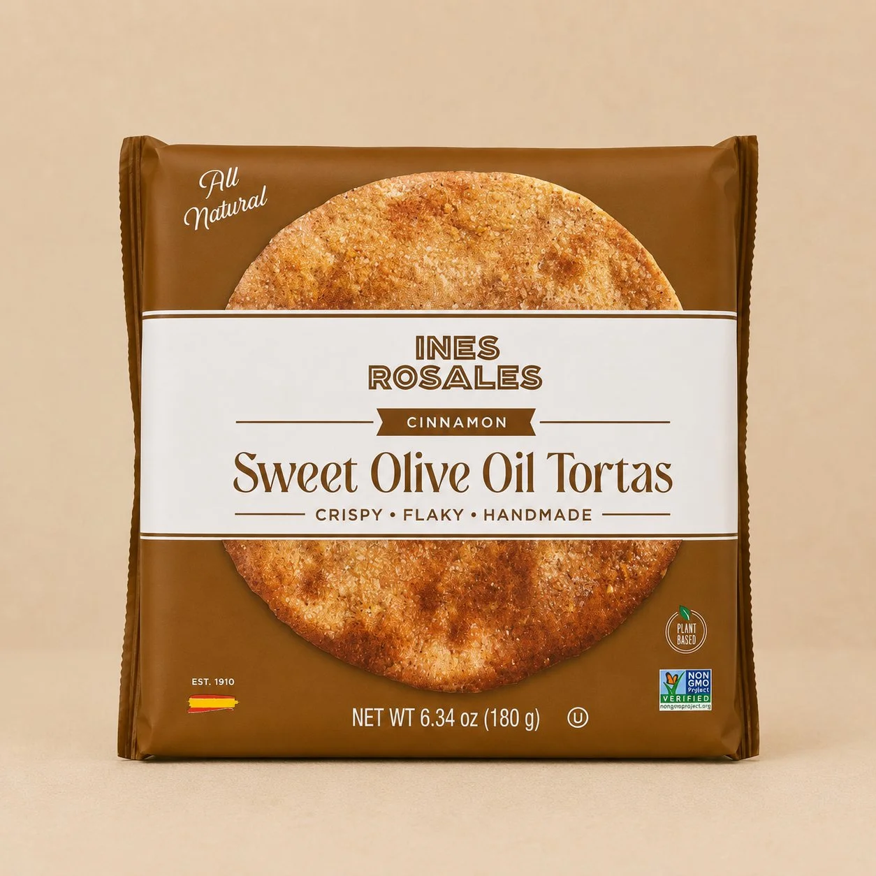 Inas Rosales Sweet Olive Oil Tortas - 6.34 oz