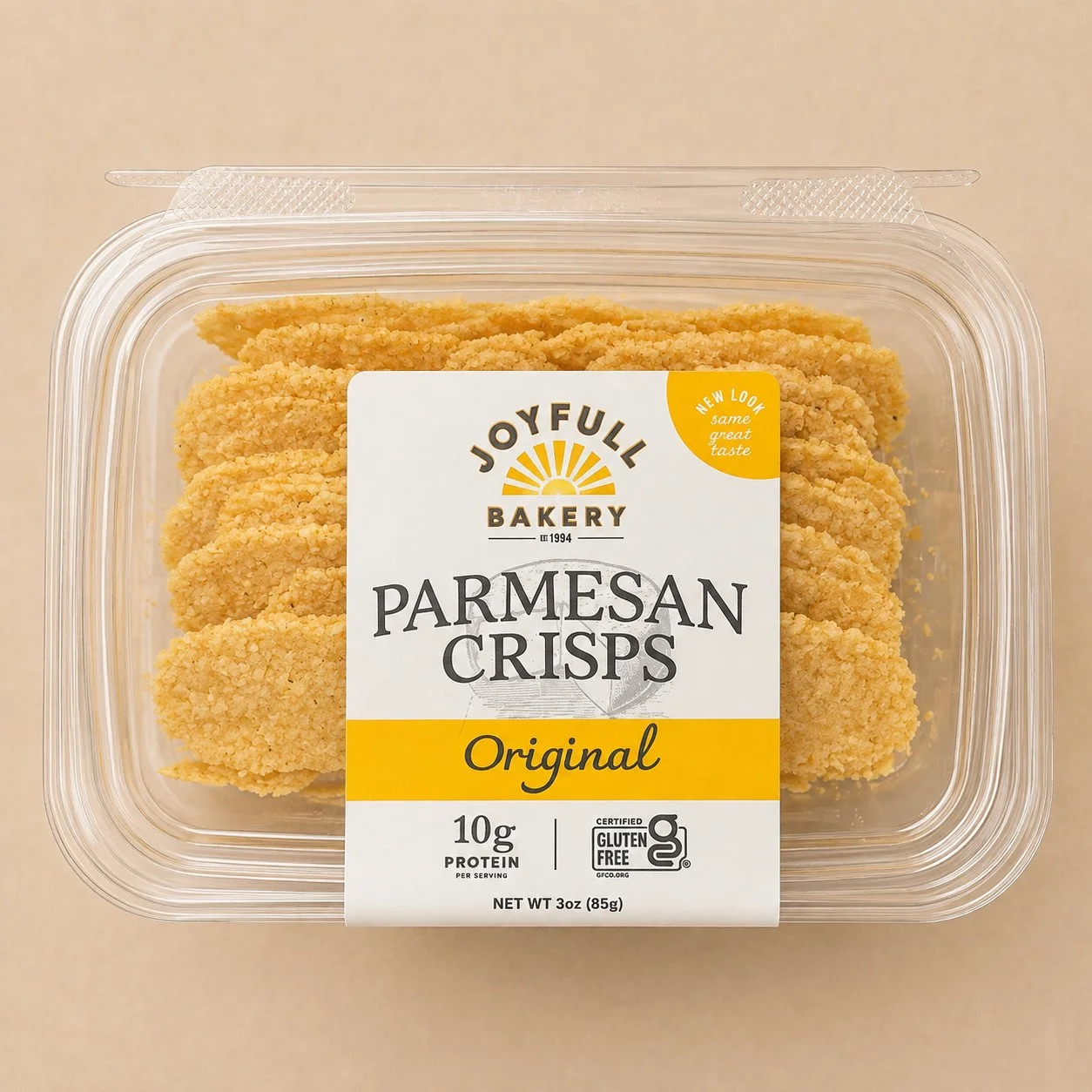 Joyfull Bakery Parmesan Crisps Original - 3oz