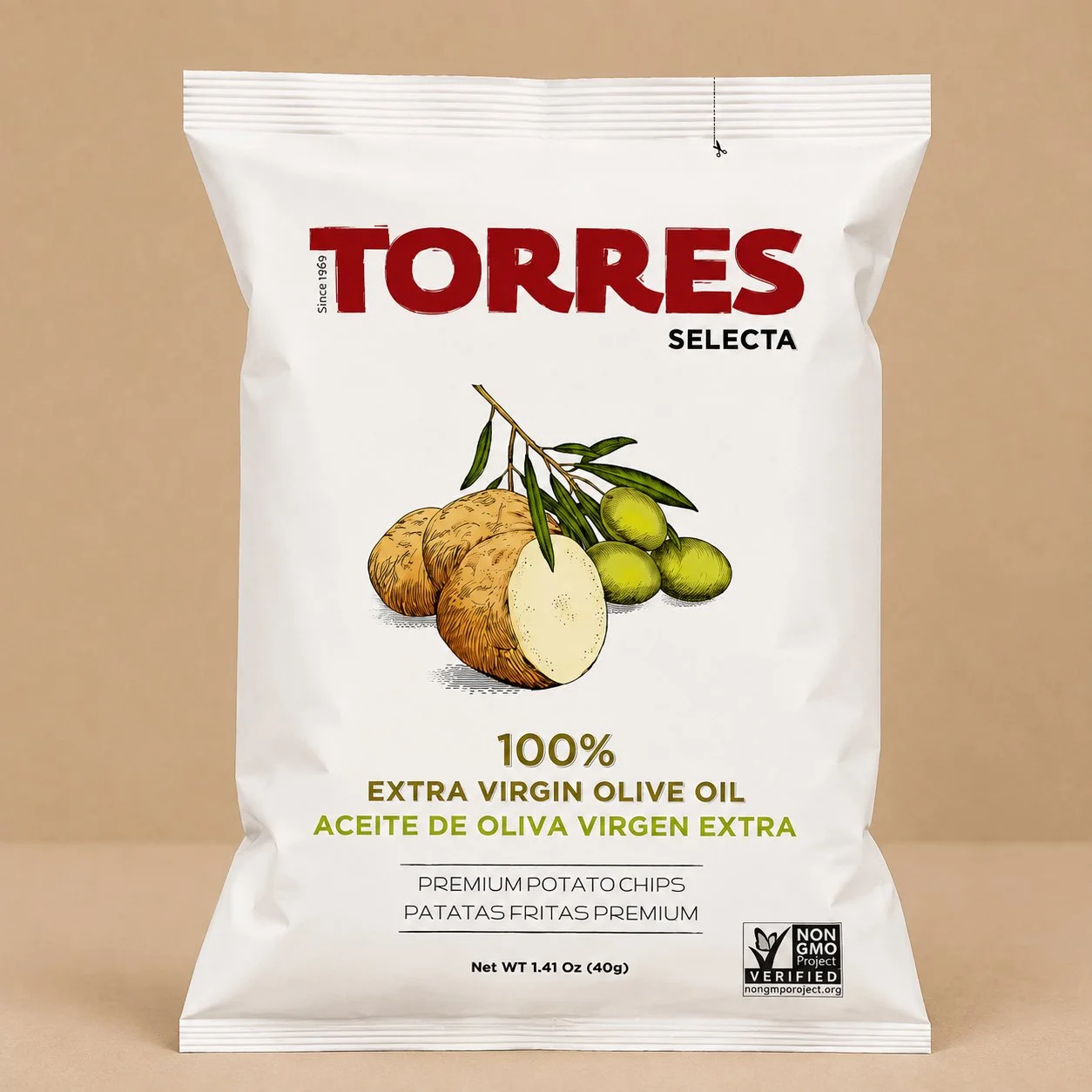 Torres Selecta 100% Extra Virgin Olive Oil - 1.41 oz