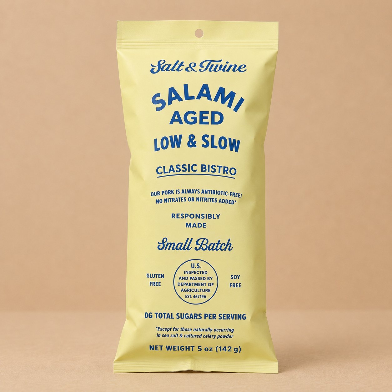Salt & Twine Aged Salami 5oz