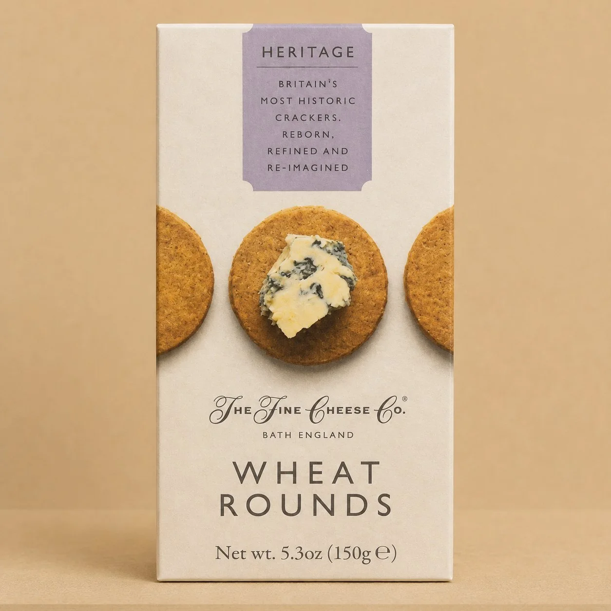 The Fine Cheese Wheat Round Crackers - 4.4 oz