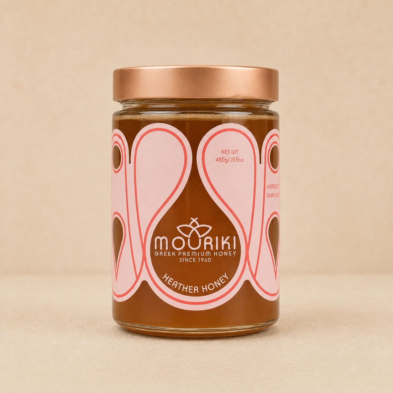 Mouriki Greek Premium Heather Honey - 15.9 oz