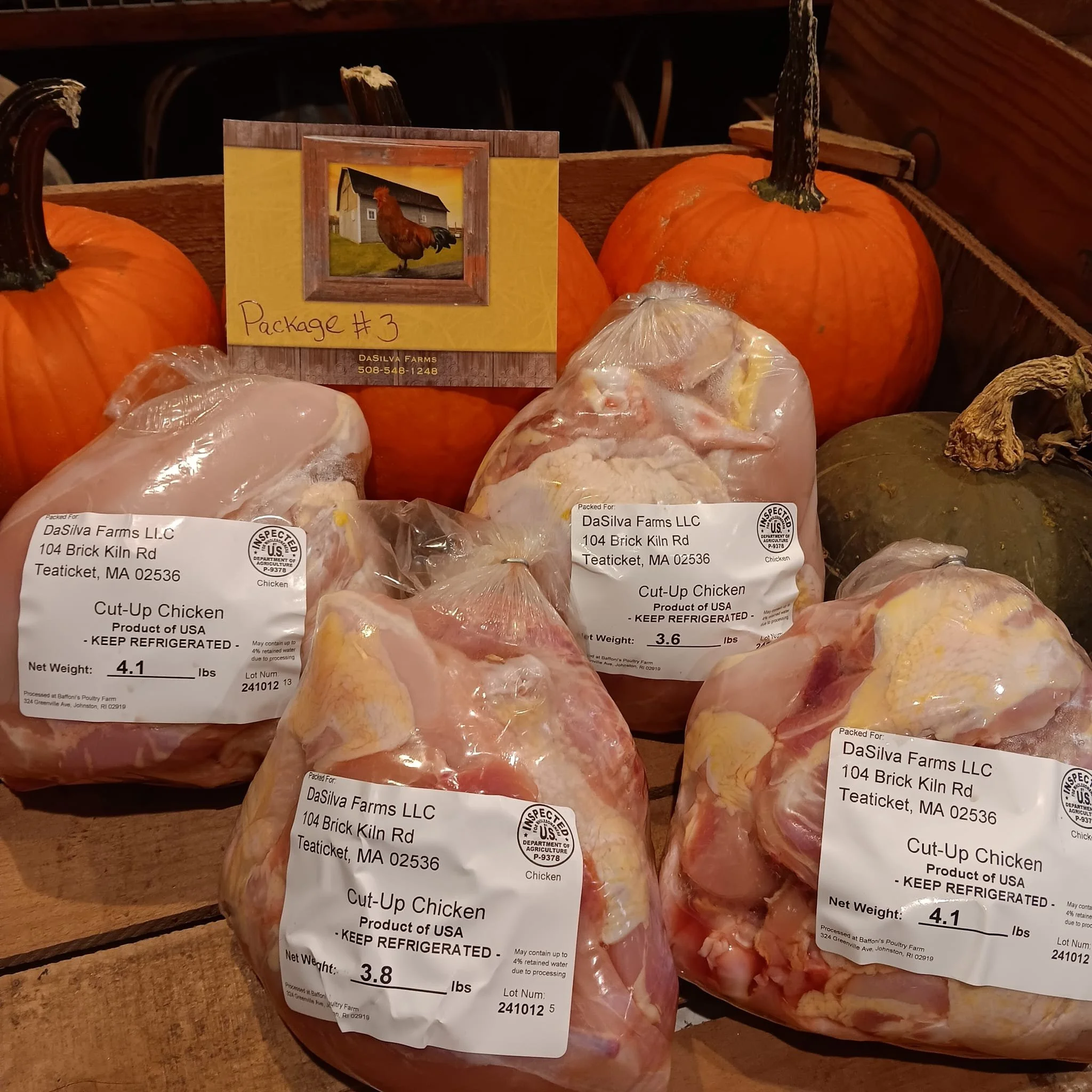 Cut-Up Bulk Package - $136