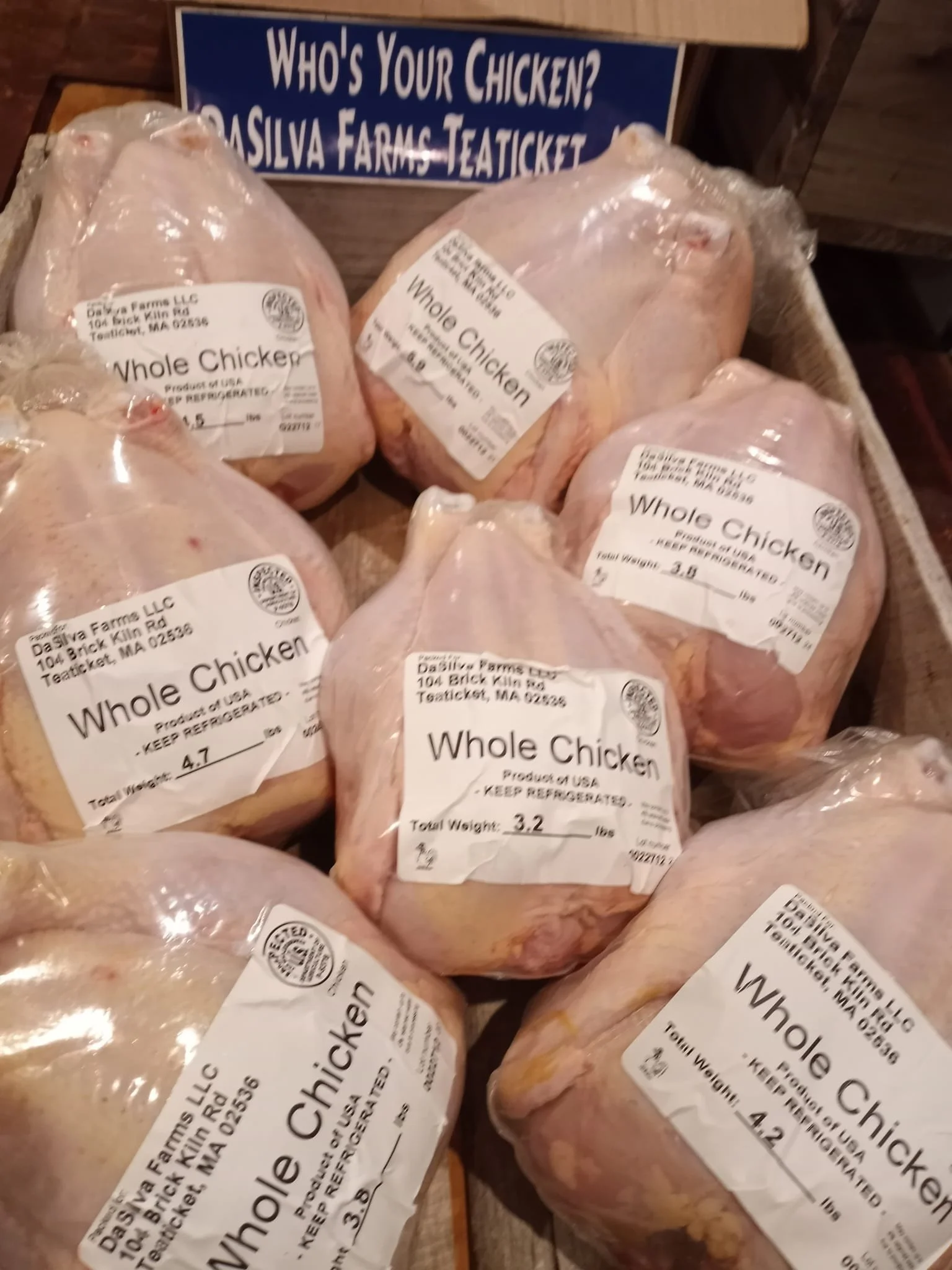 Whole Bird Package - $140