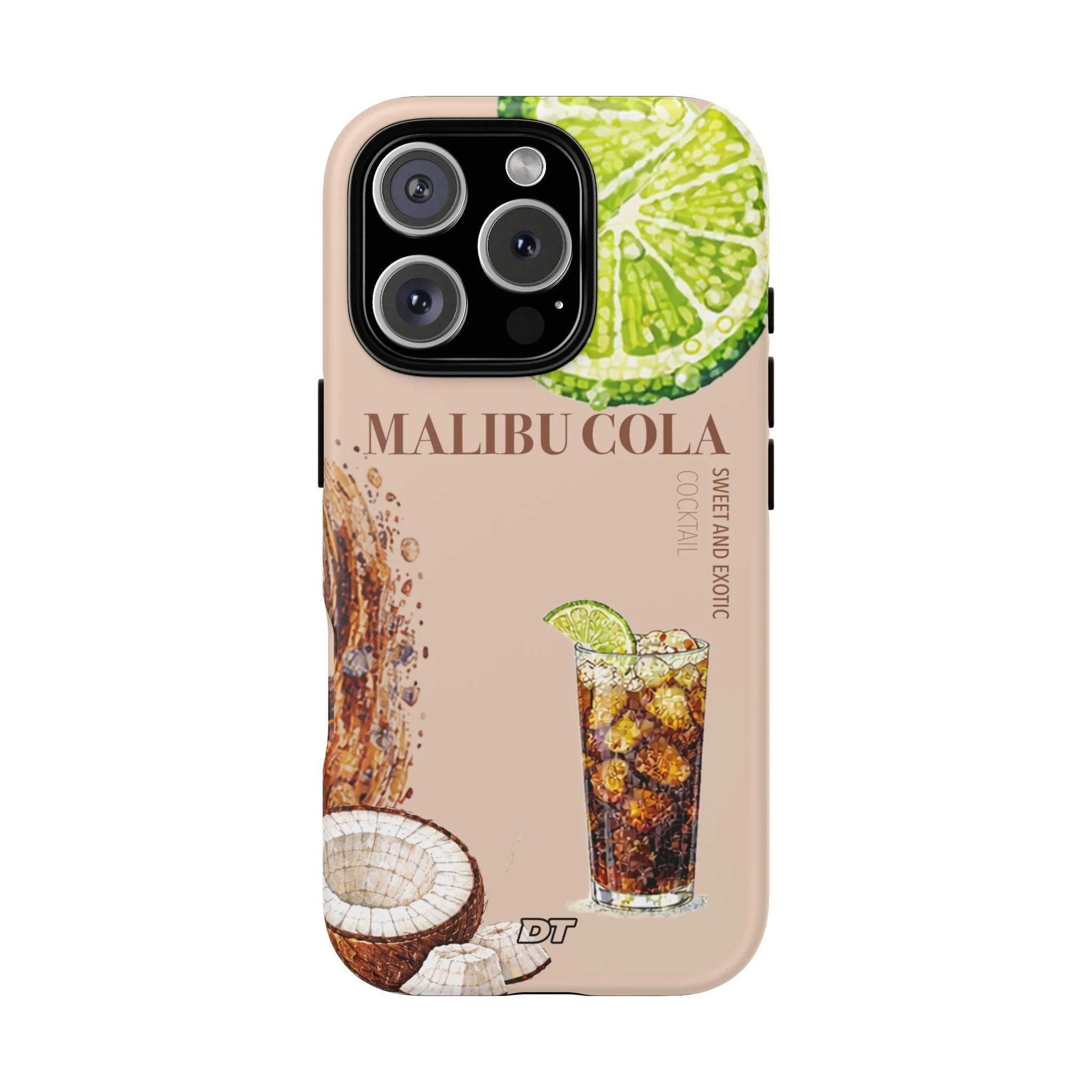 The Cocktail Series -  malibu cola