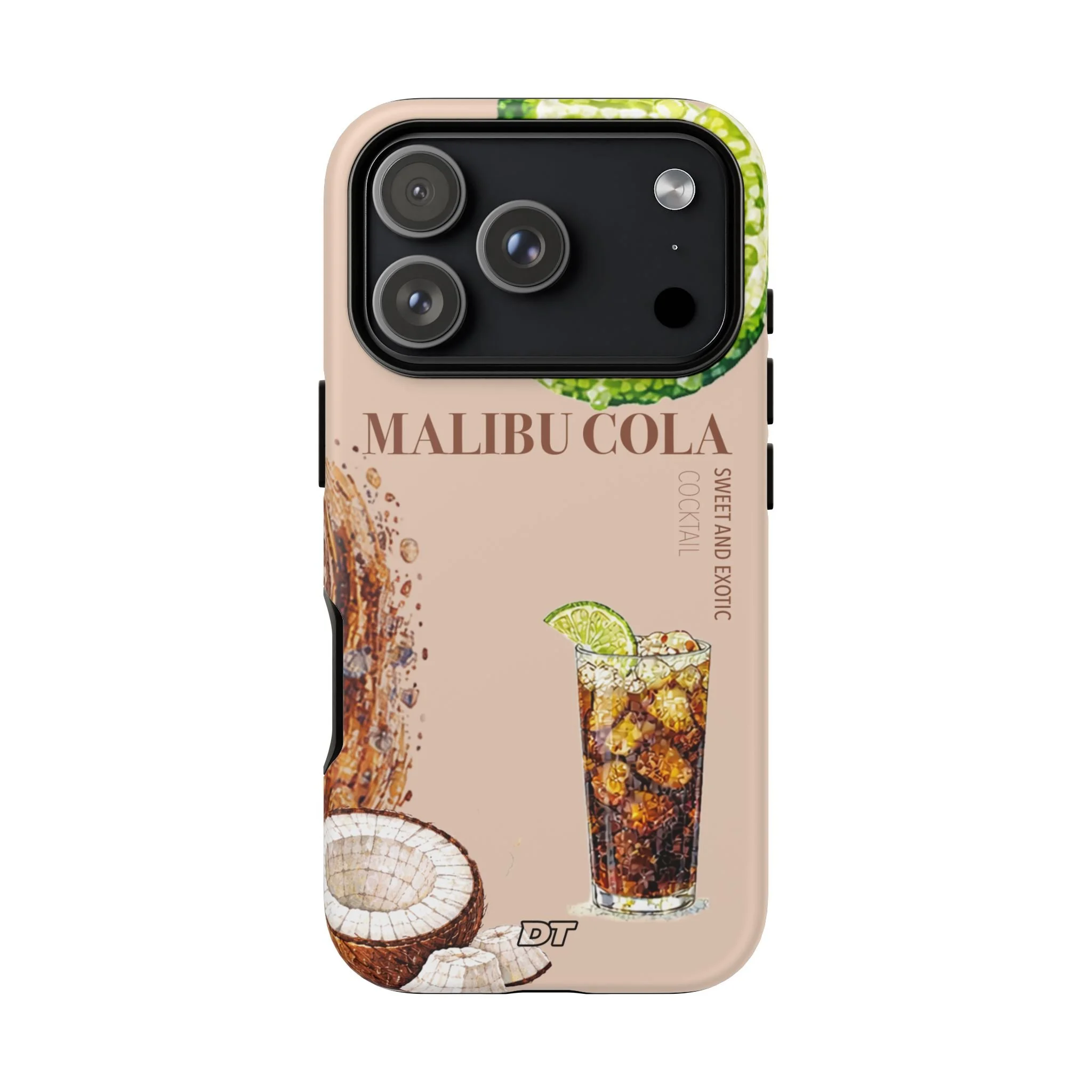 The Cocktail Series -  malibu cola