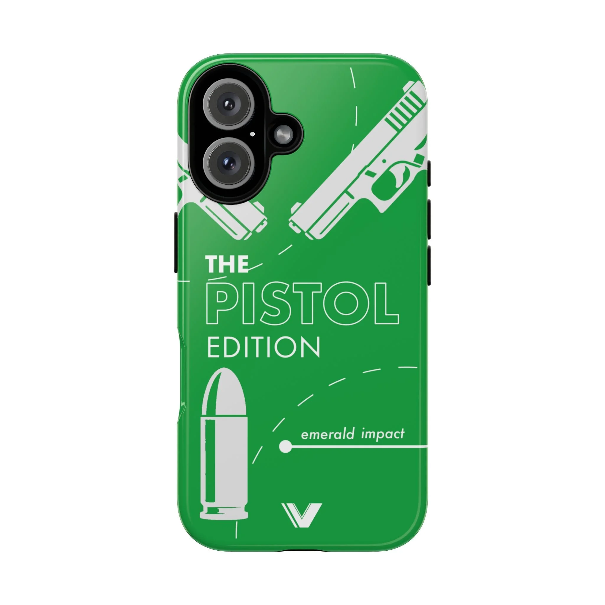 The Pistol Series - emerald impact