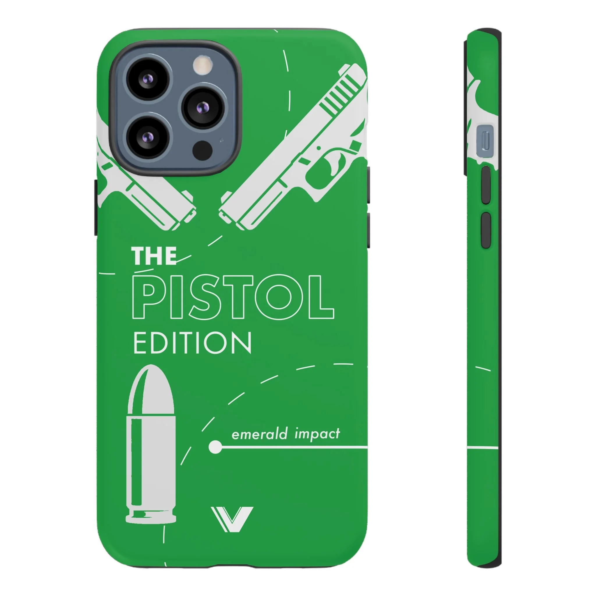 The Pistol Series - emerald impact