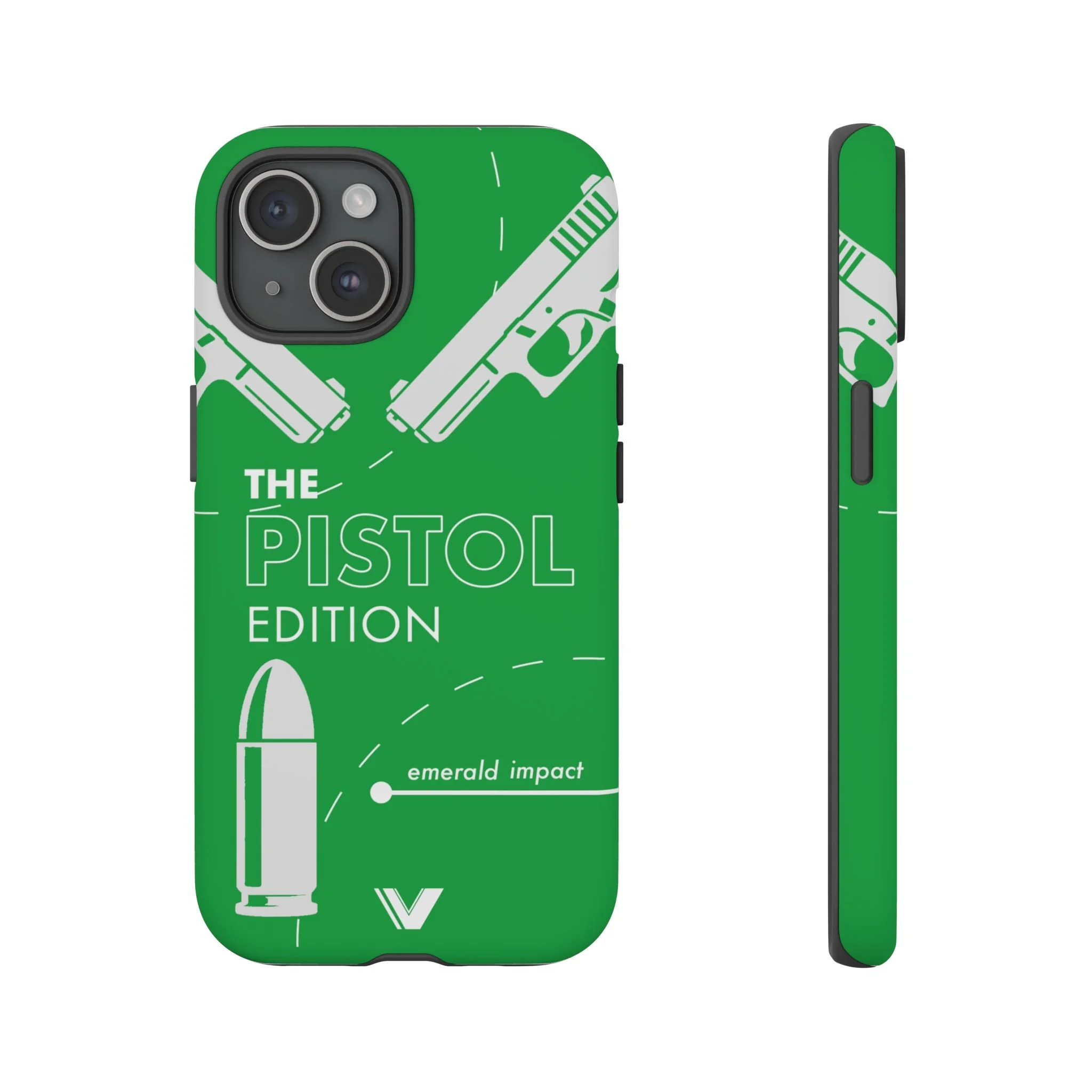 The Pistol Series - emerald impact