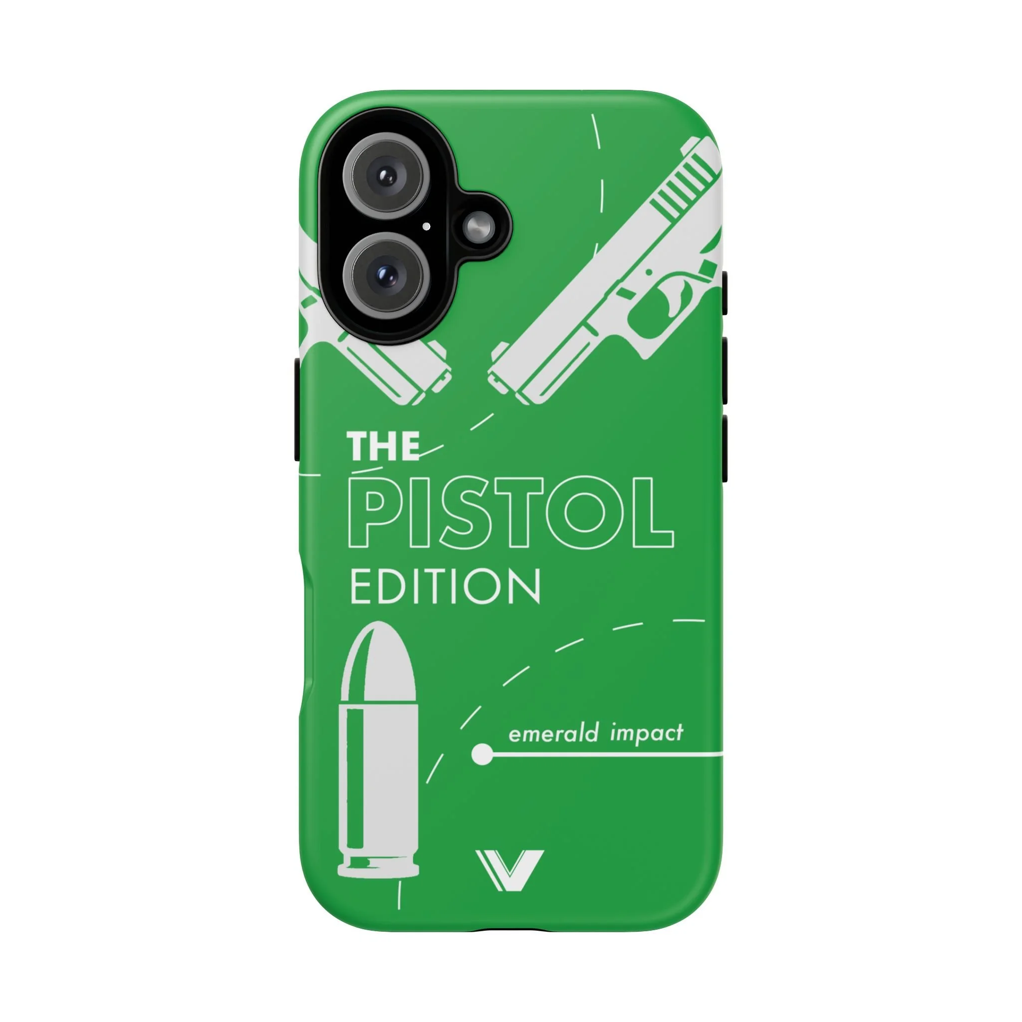 The Pistol Series - emerald impact