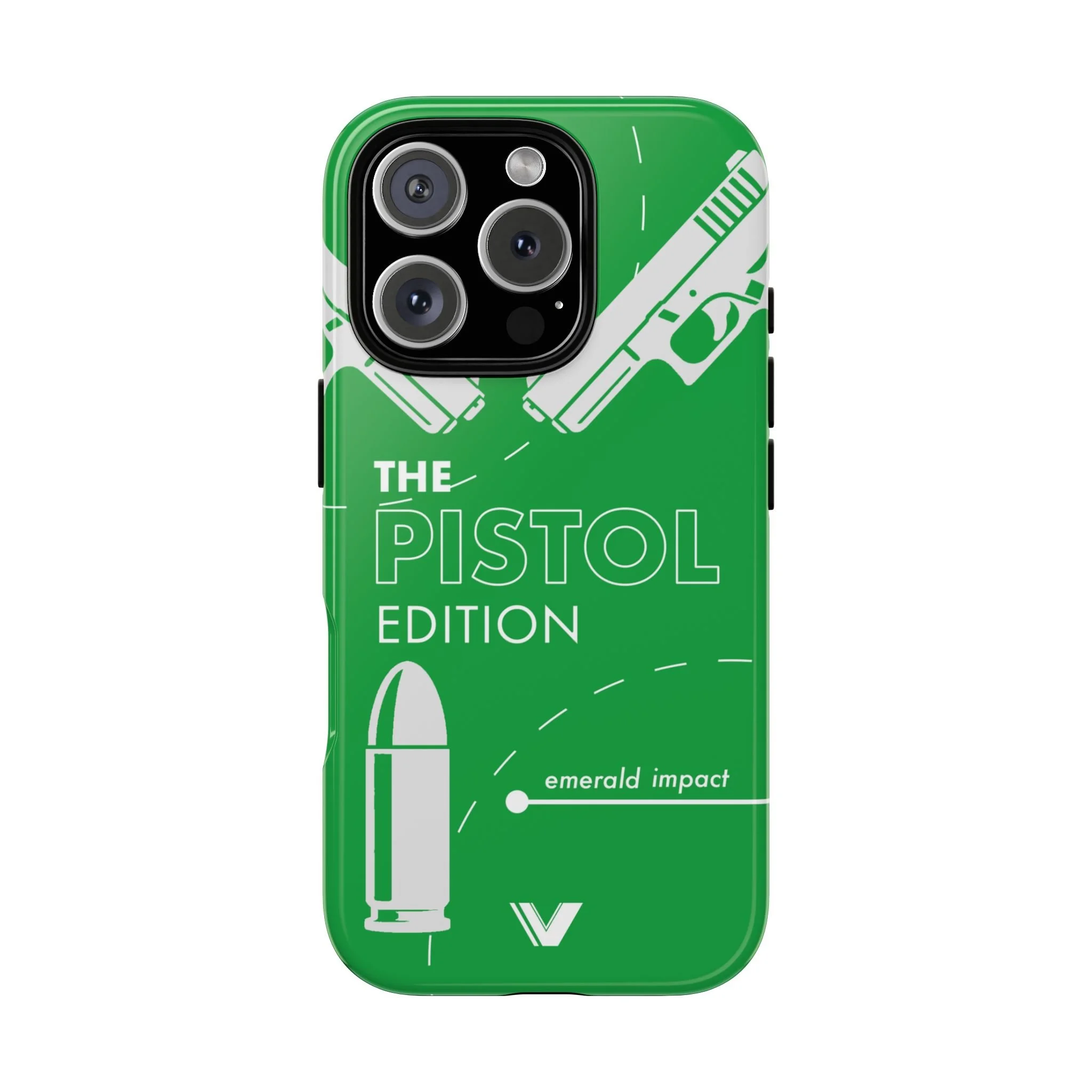 The Pistol Series - emerald impact