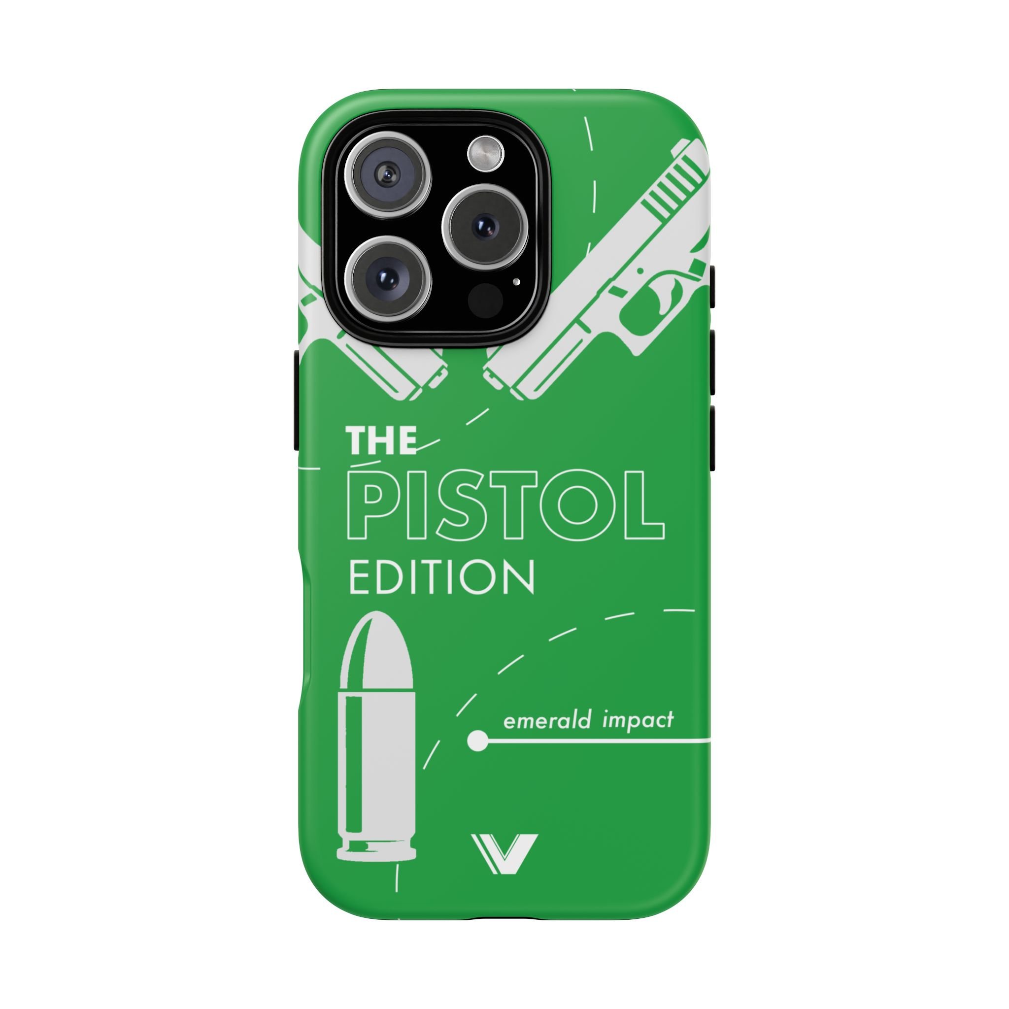 The Pistol Series - emerald impact