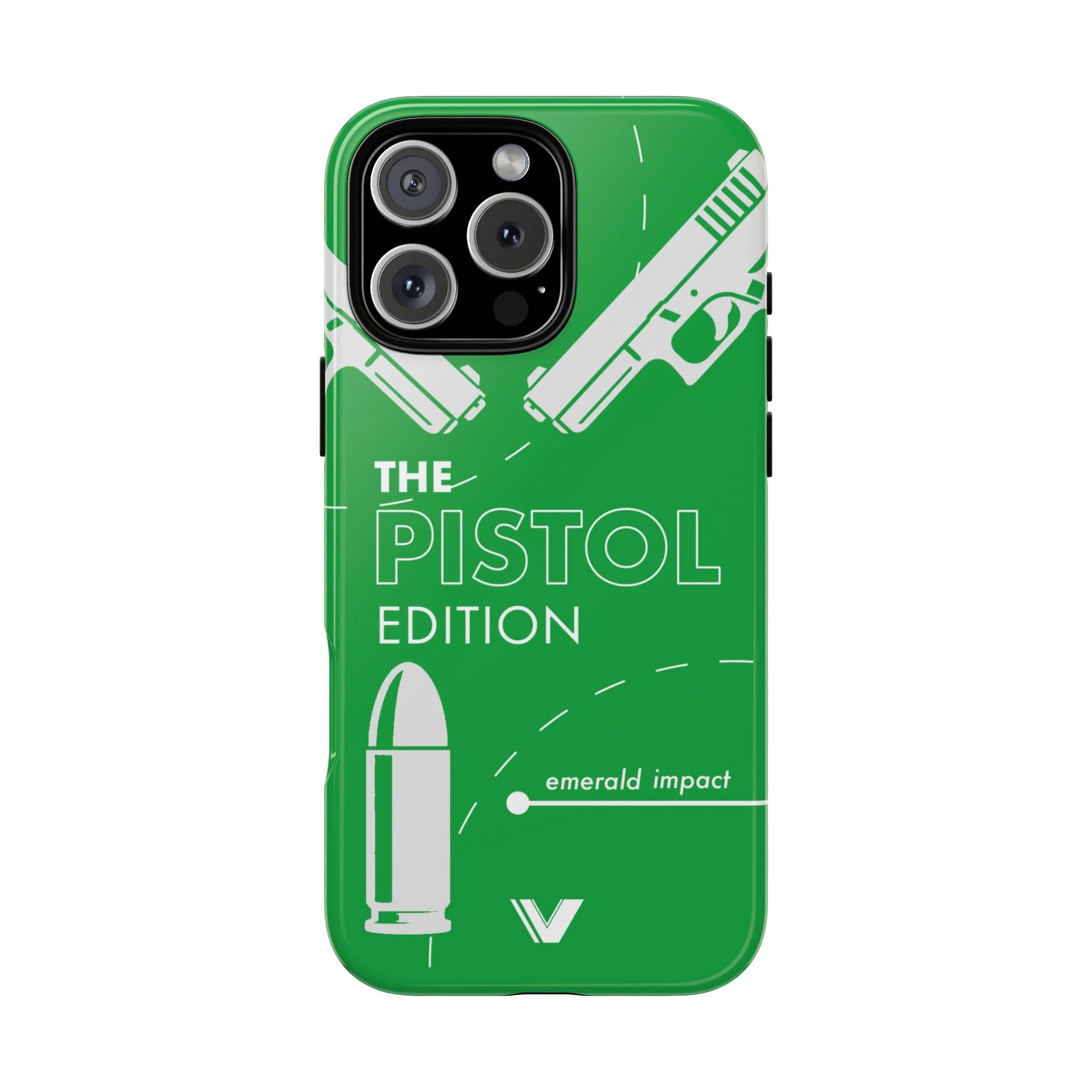 The Pistol Series - emerald impact