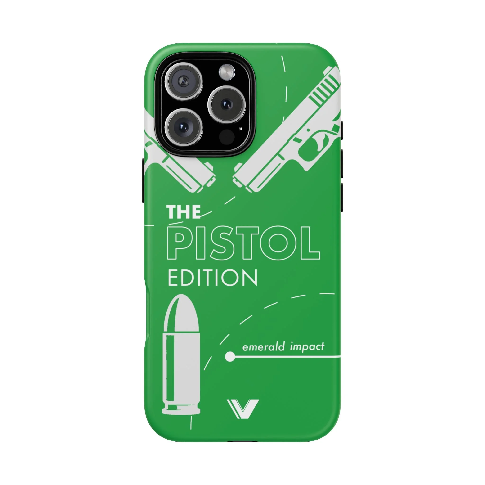 The Pistol Series - emerald impact