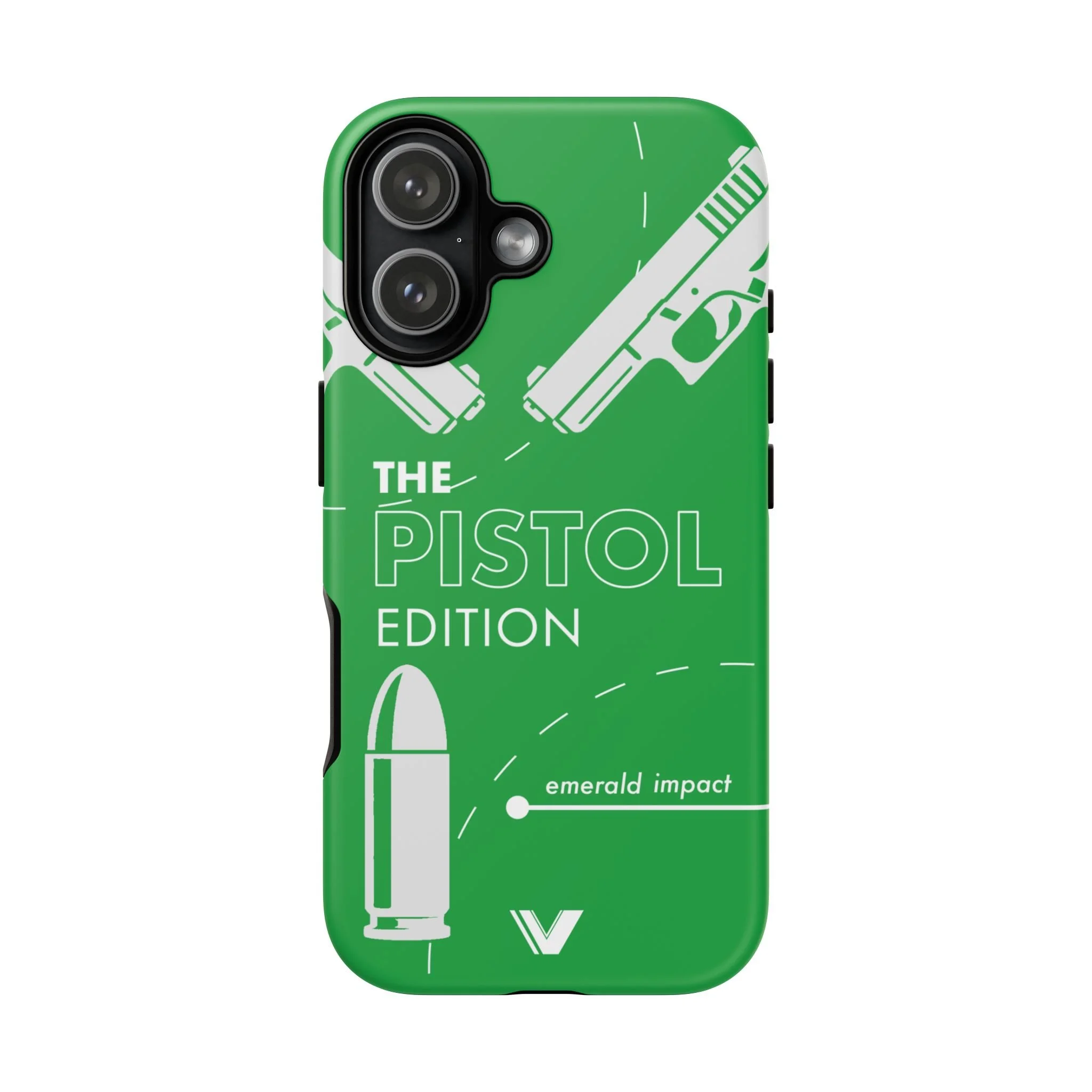 The Pistol Series - emerald impact