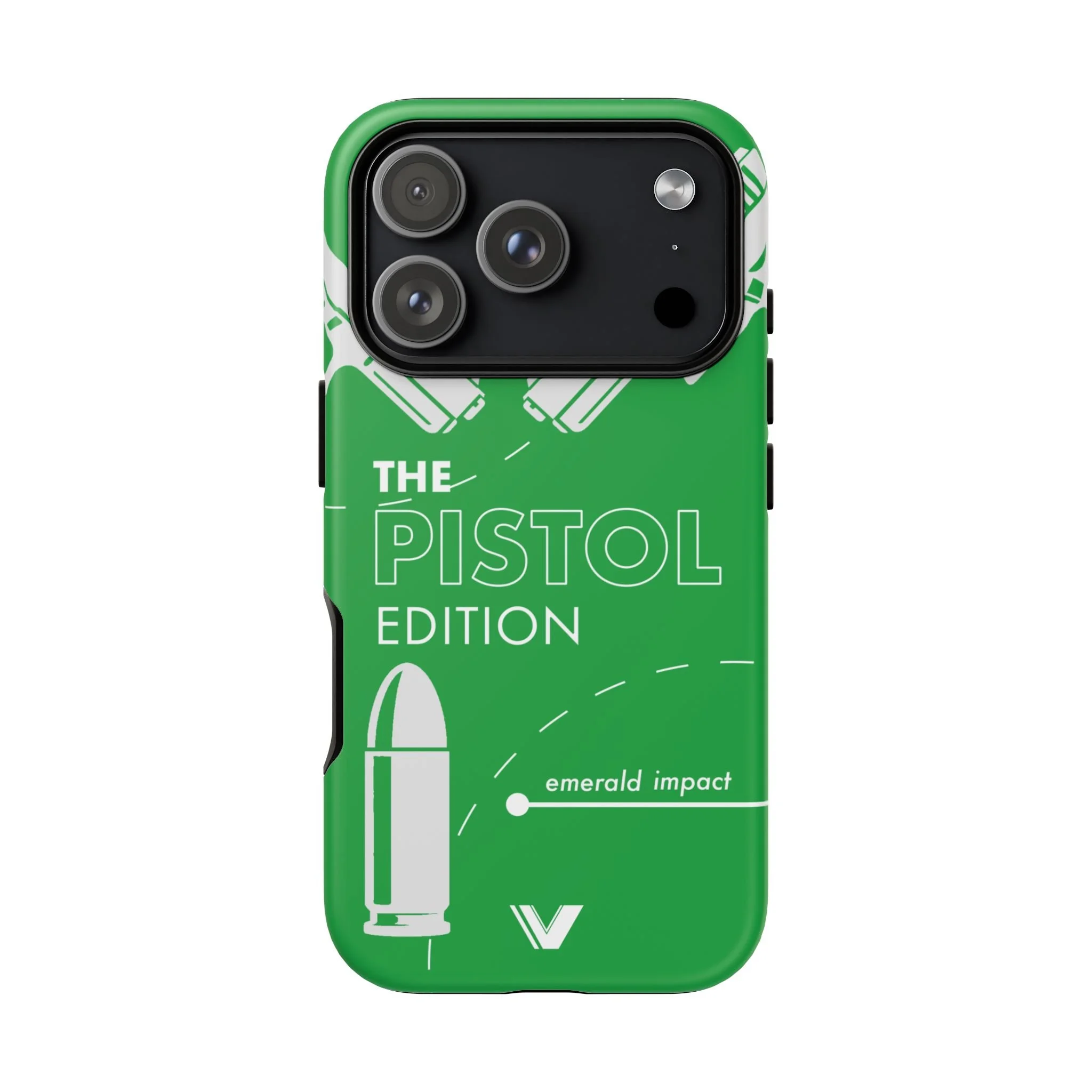 The Pistol Series - emerald impact