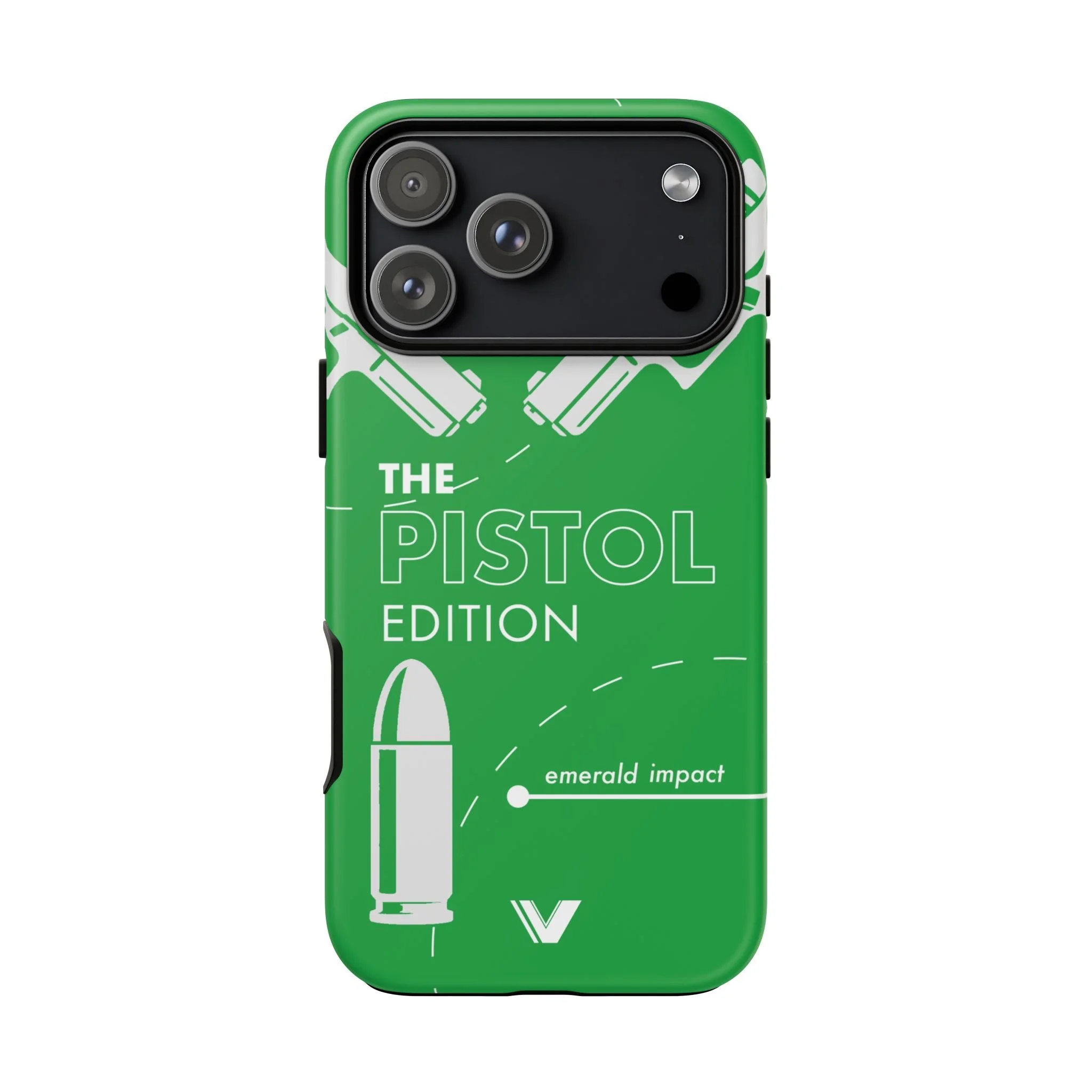 The Pistol Series - emerald impact