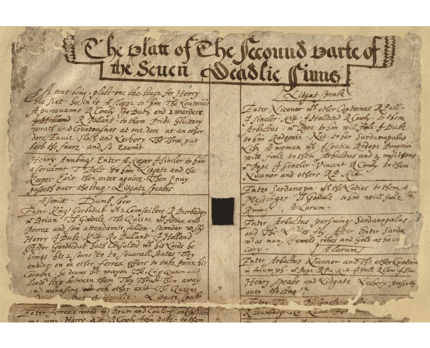 Original Practice Shakespeare