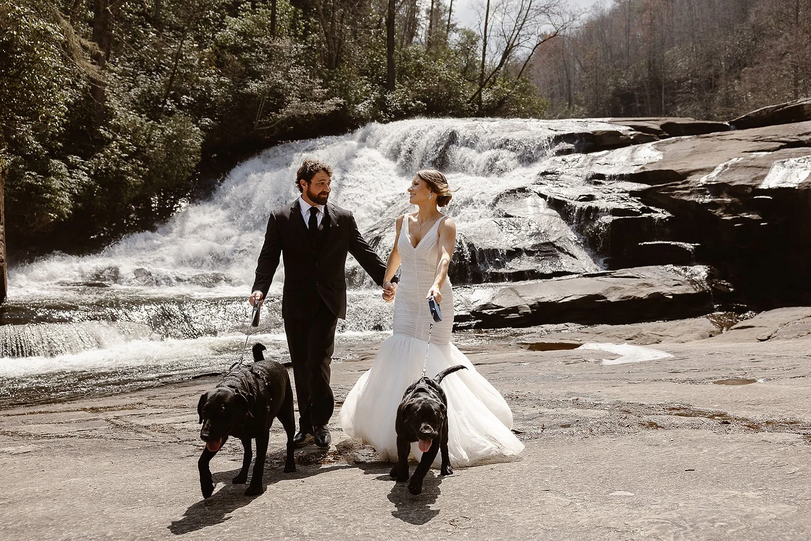 The Most Epic Waterfall Locations to Elope at in Western North Carolina